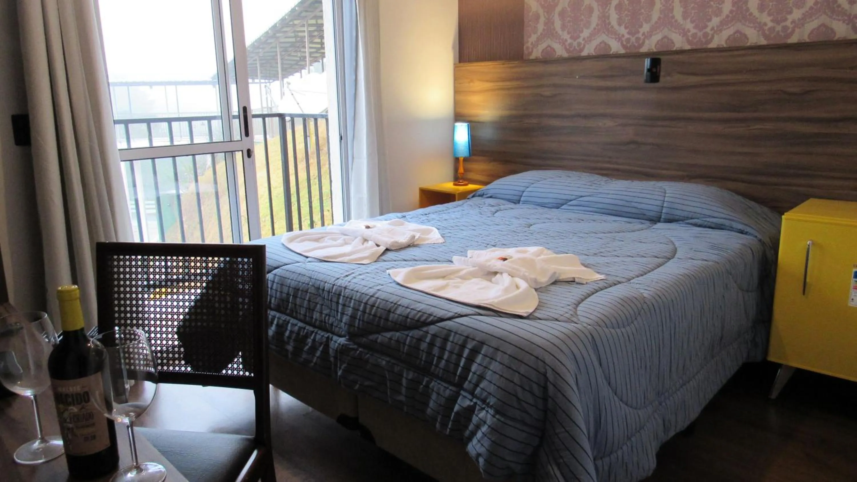 Bed in Golden Forest Pousada