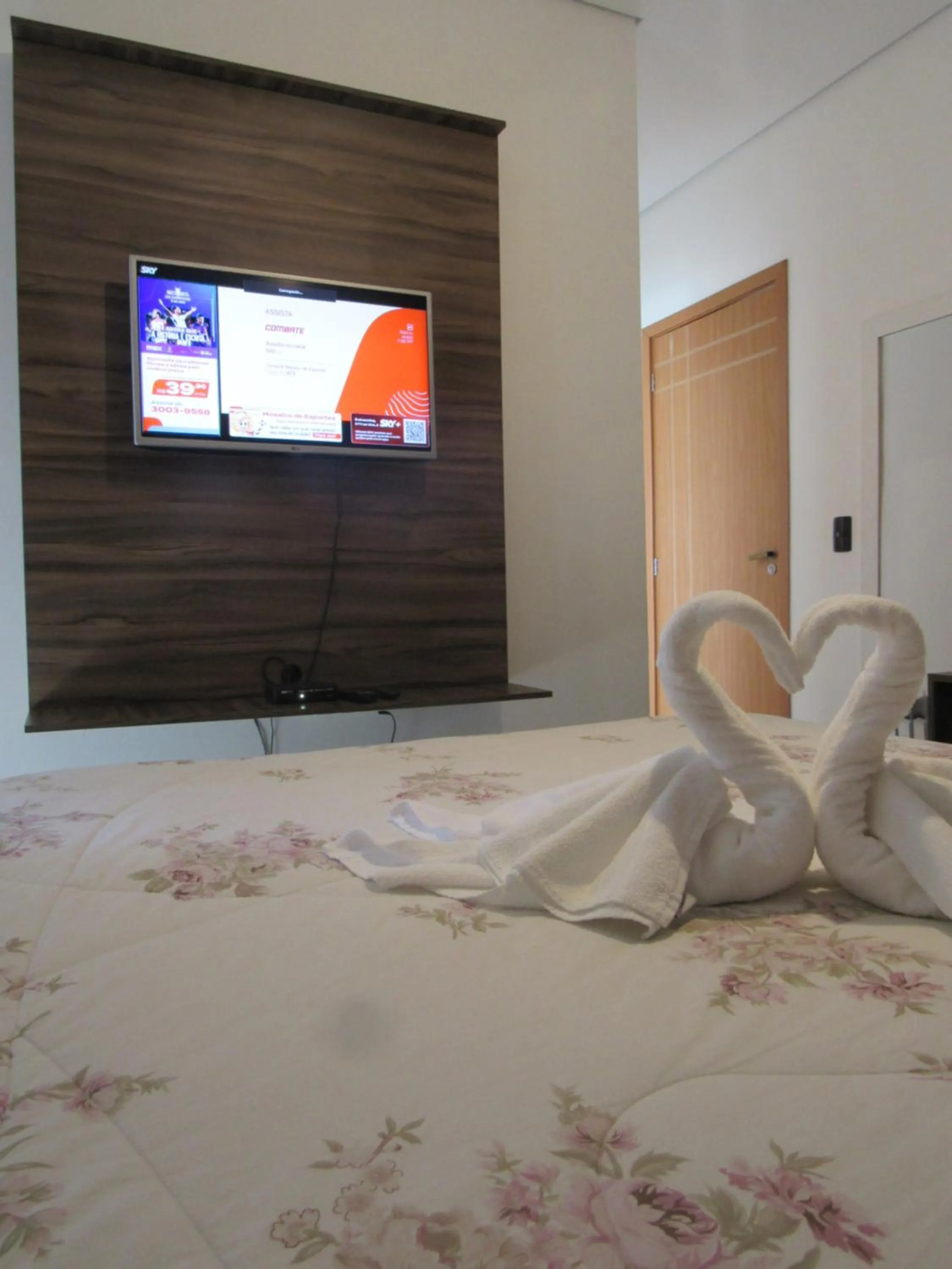 Bed in Golden Forest Pousada