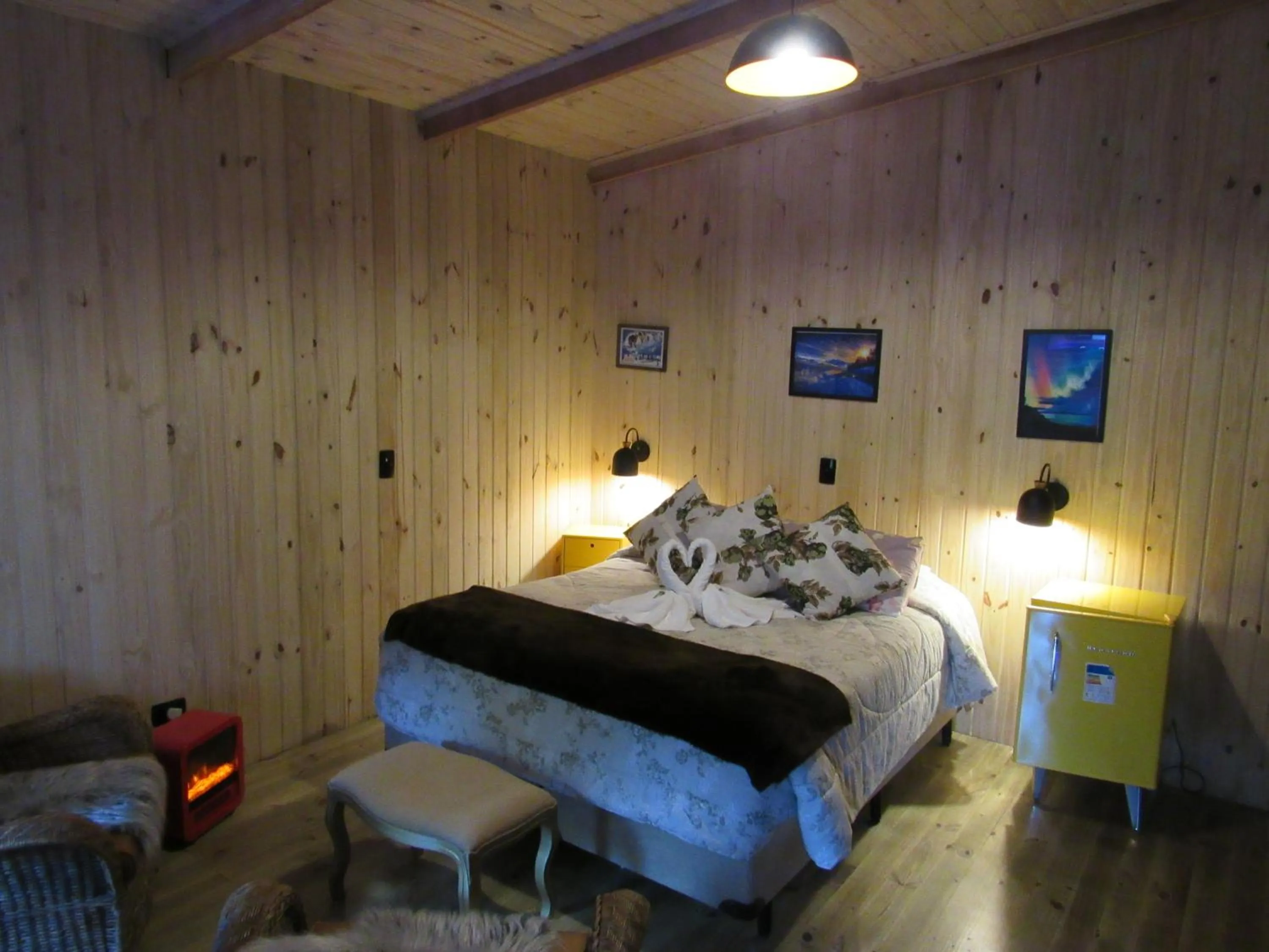 Bed in Golden Forest Pousada