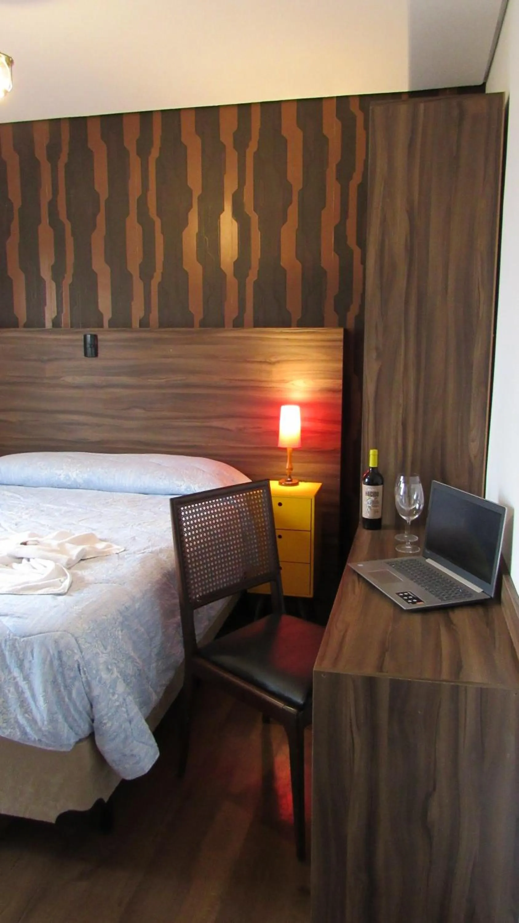 Bed in Golden Forest Pousada