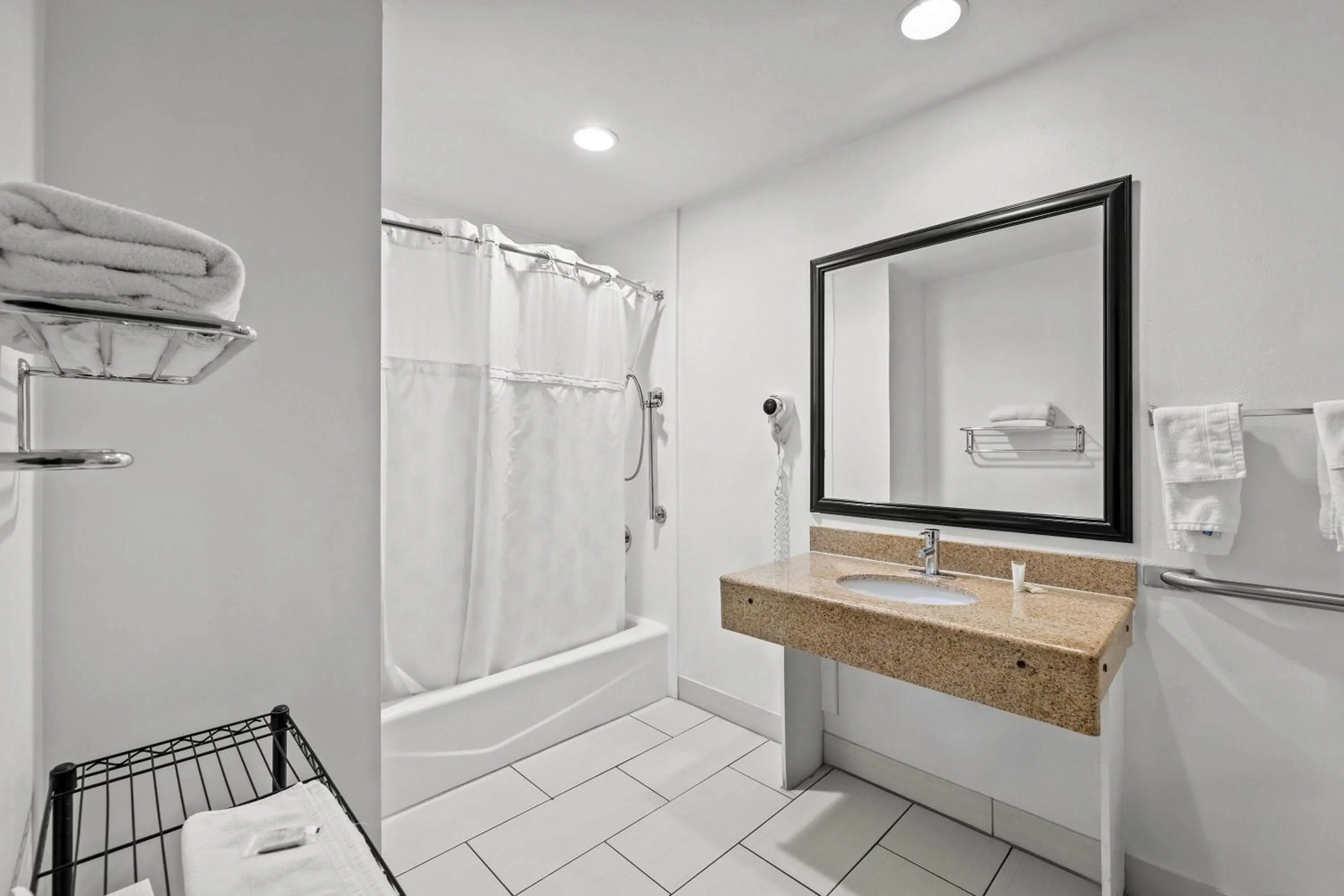 Bathroom in Days Inn by Wyndham Tucson Airport