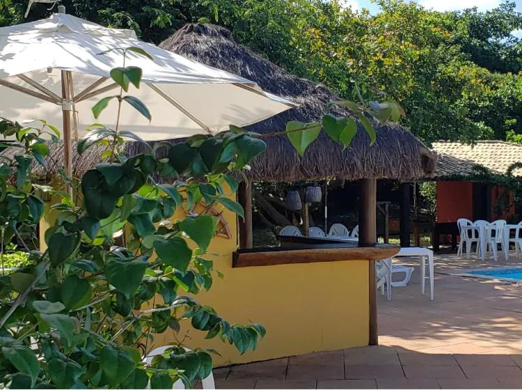 Swimming pool in Pousada Bichelenga