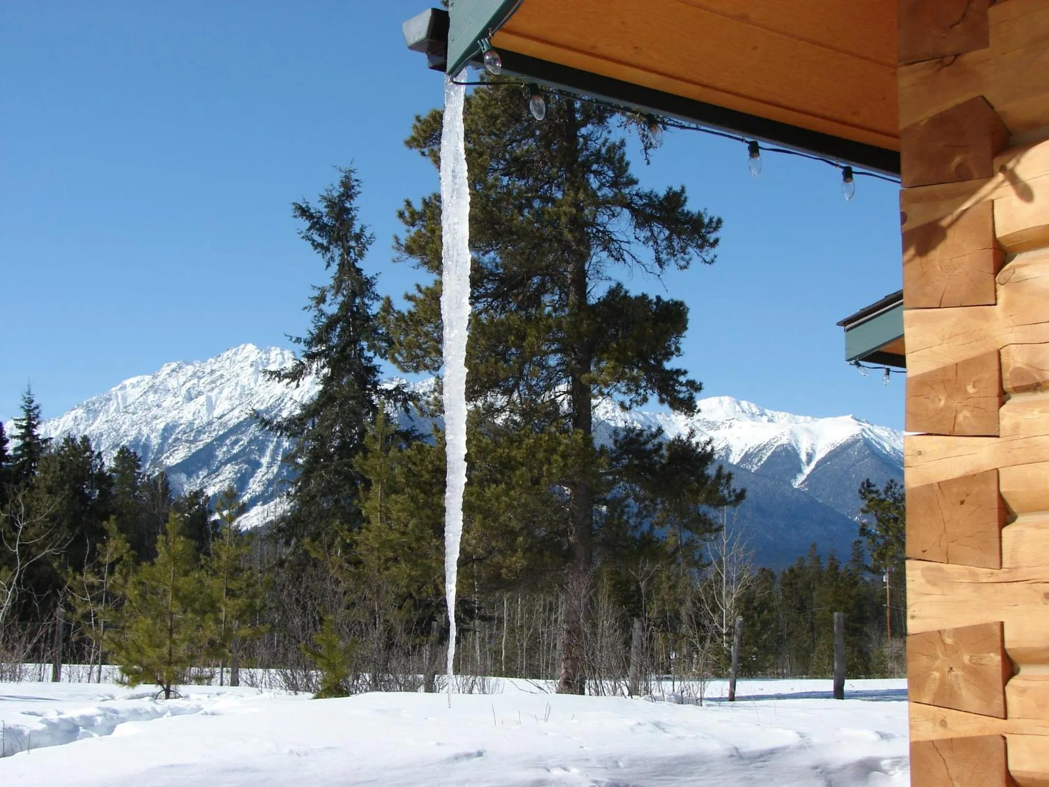 Mountain view in Mica Mountain Lodge & Log Cabins