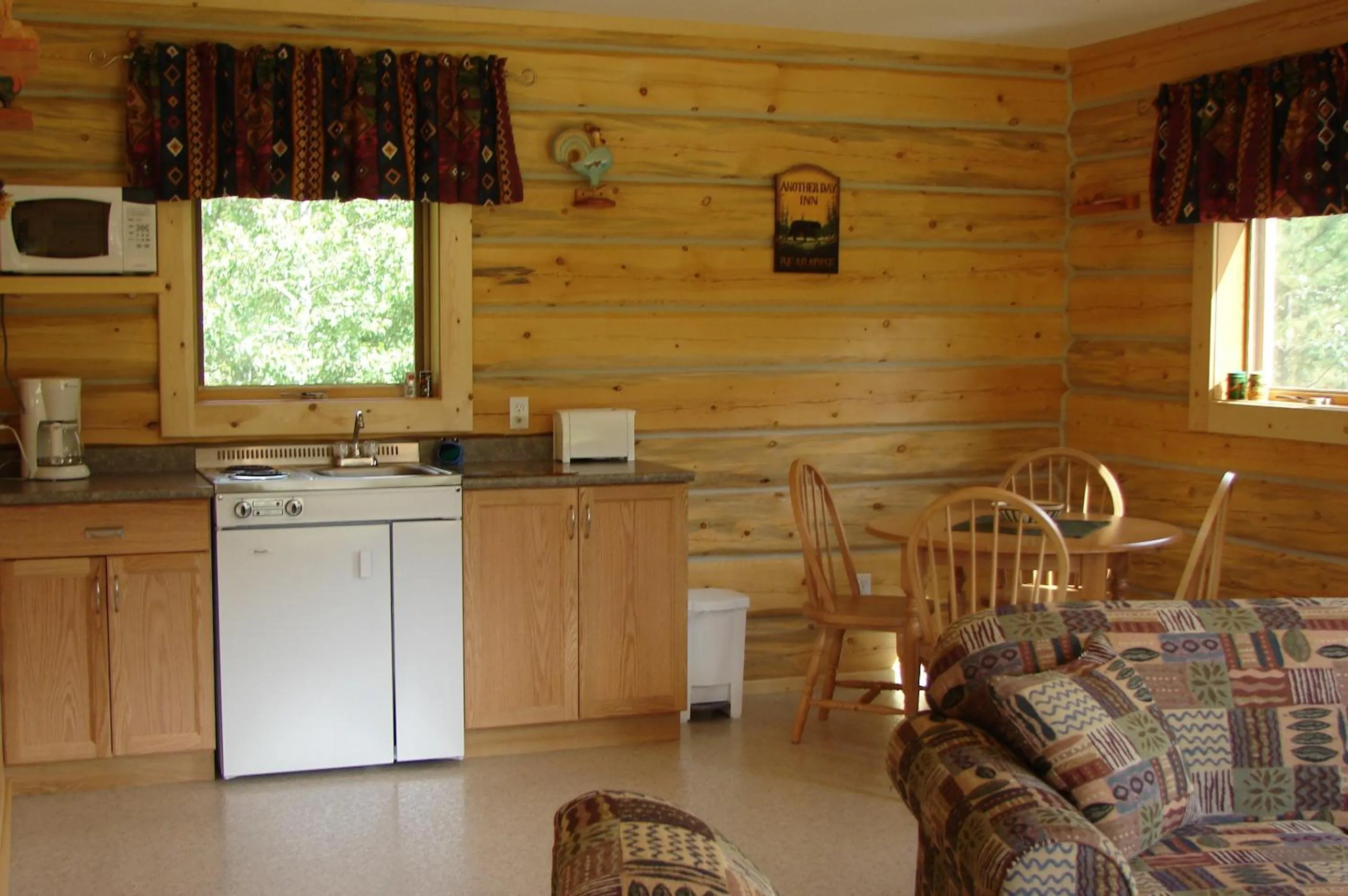 Kitchen or kitchenette in Mica Mountain Lodge & Log Cabins