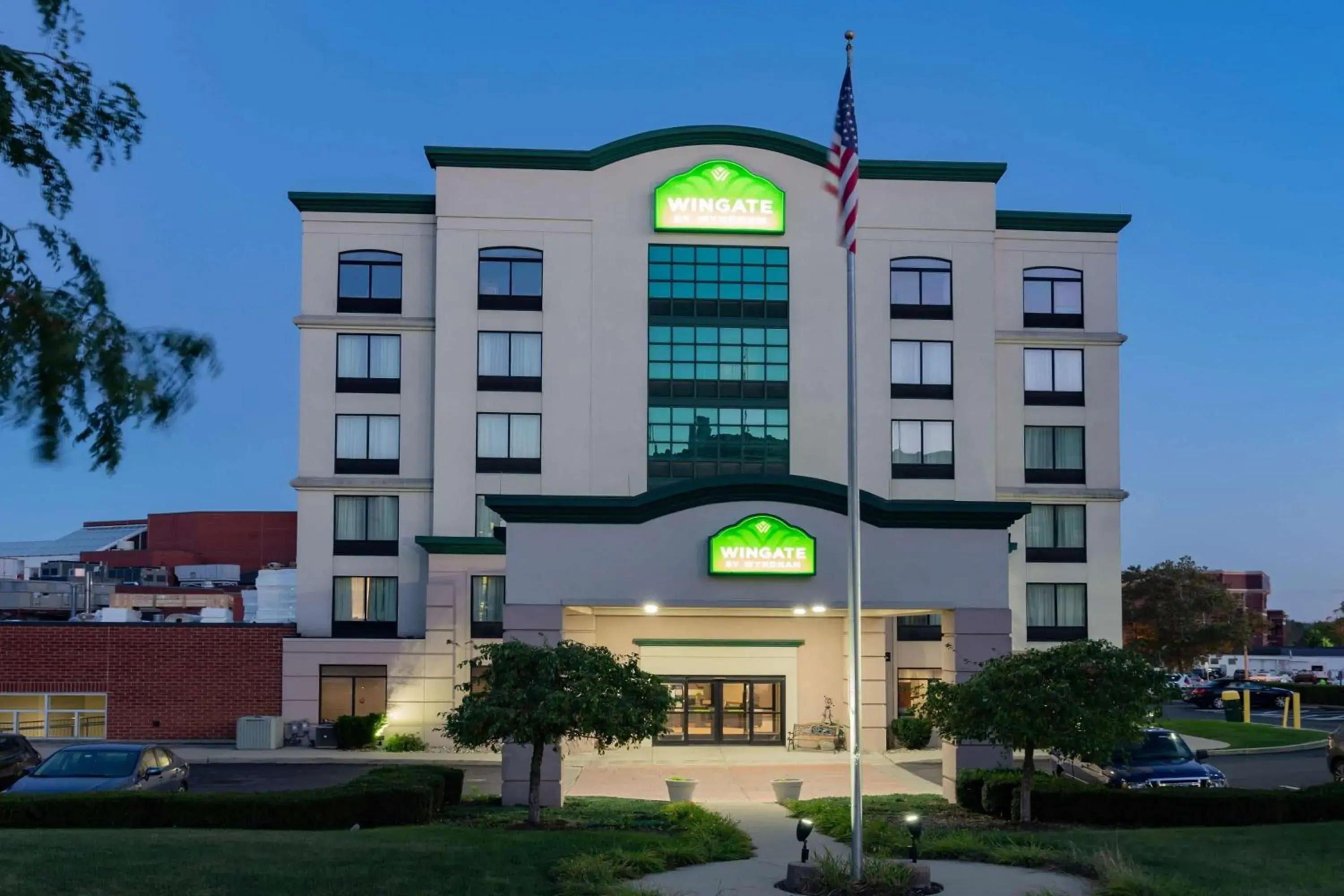 Property building in Wingate by Wyndham Lima Property building in Wingate by Wyndham Lima