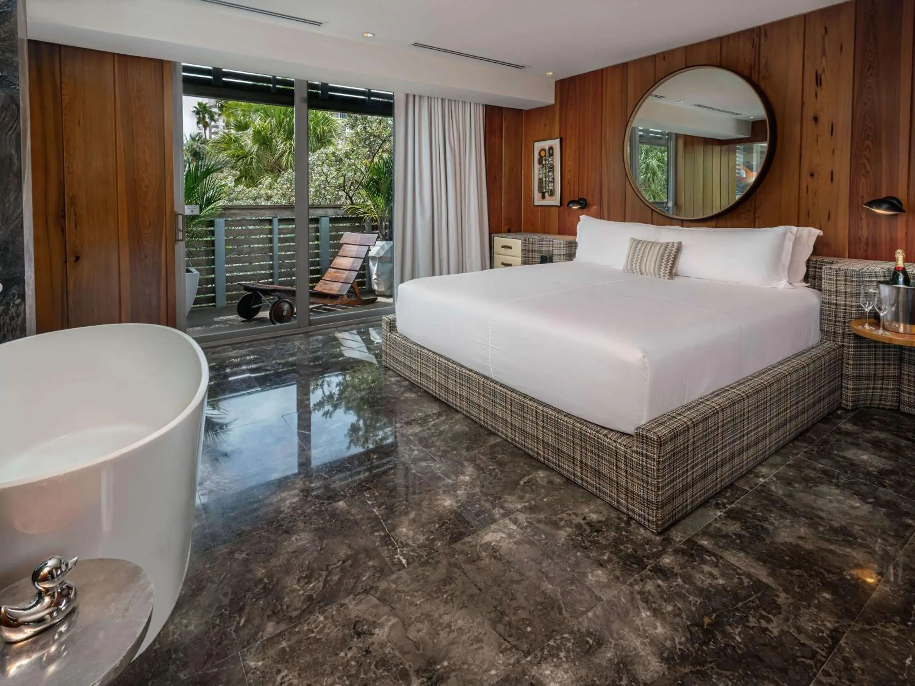 Bedroom, Bed in SLS South Beach Bedroom, Bed in SLS South Beach