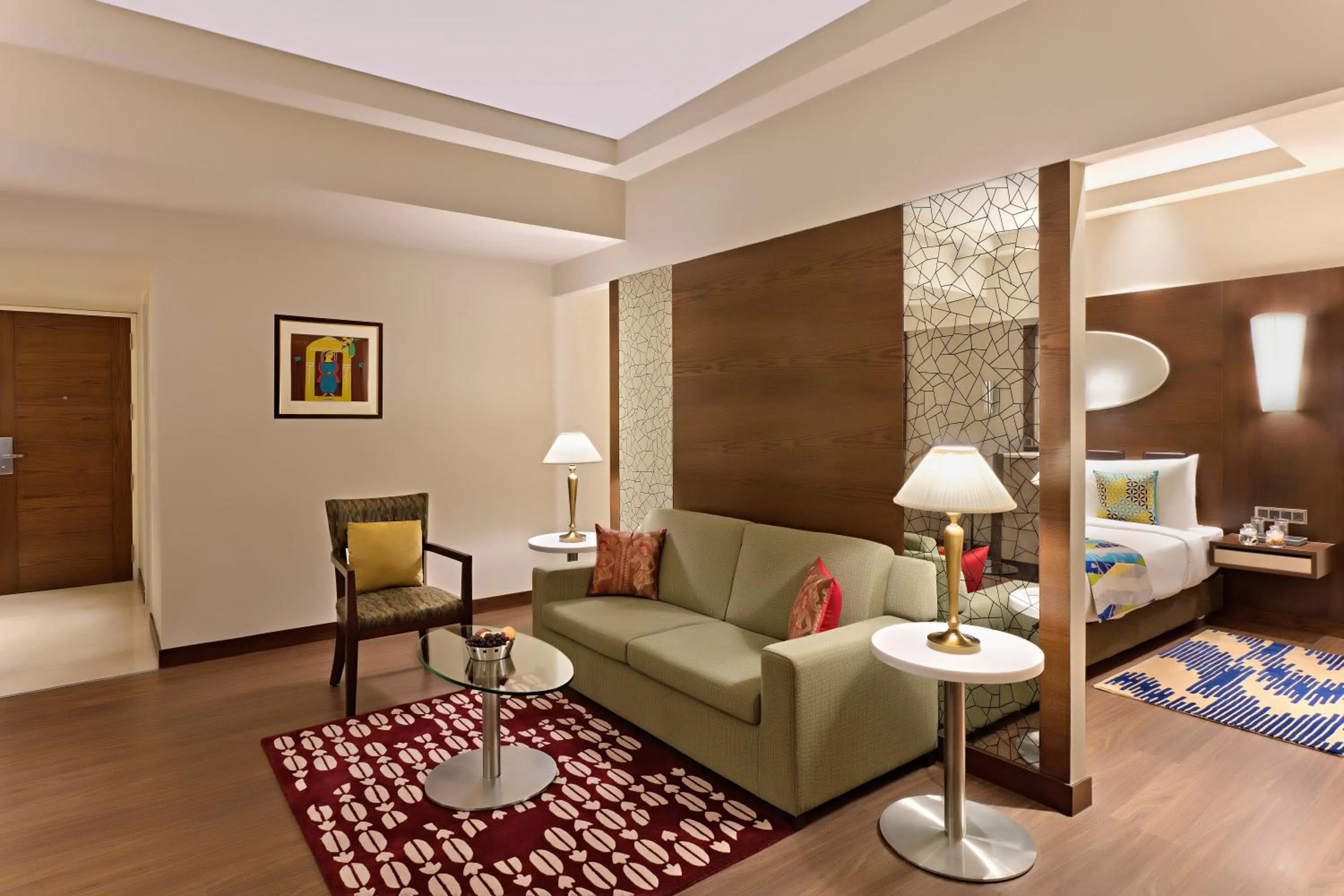 Living room, Bed in Fortune Park Pushpanjali, Durgapur - Member ITC Hotels' Group