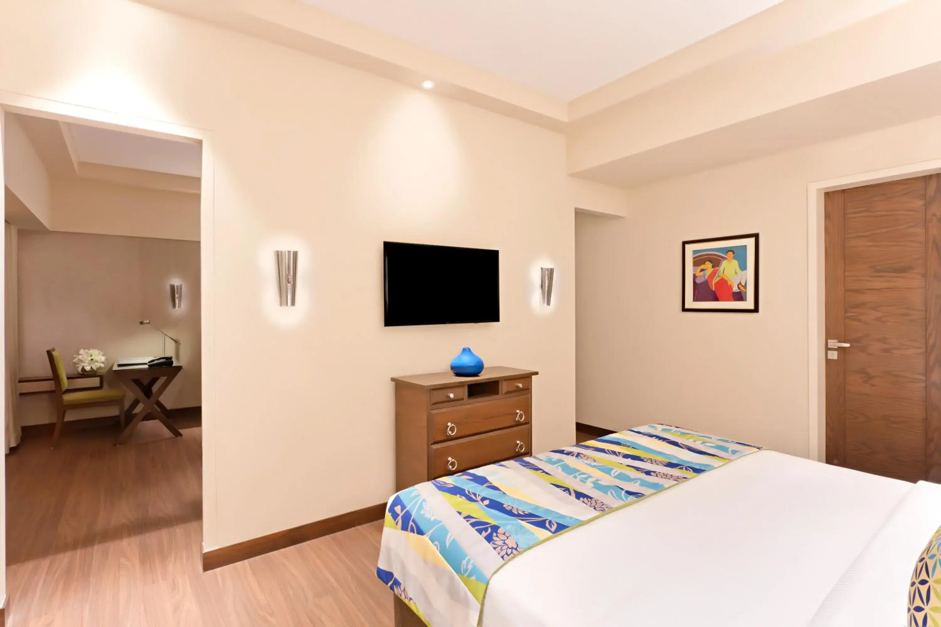 Bedroom, Bed in Fortune Park Pushpanjali, Durgapur - Member ITC Hotels' Group Bedroom, Bed in Fortune Park Pushpanjali, Durgapur - Member ITC Hotels' Group