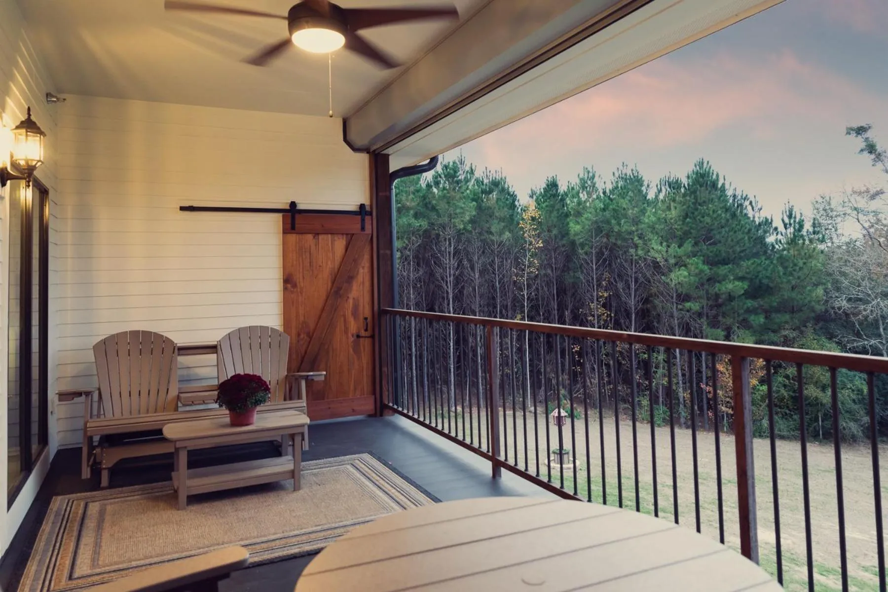 Balcony/Terrace in Bienvenue Mon Ami Bed and Breakfast
