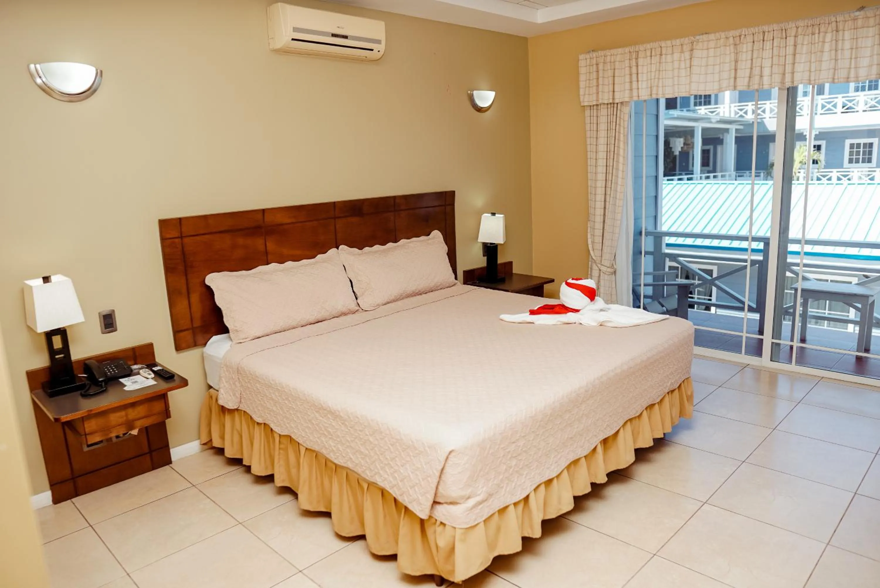 Bed in Hotel Casona del Lago