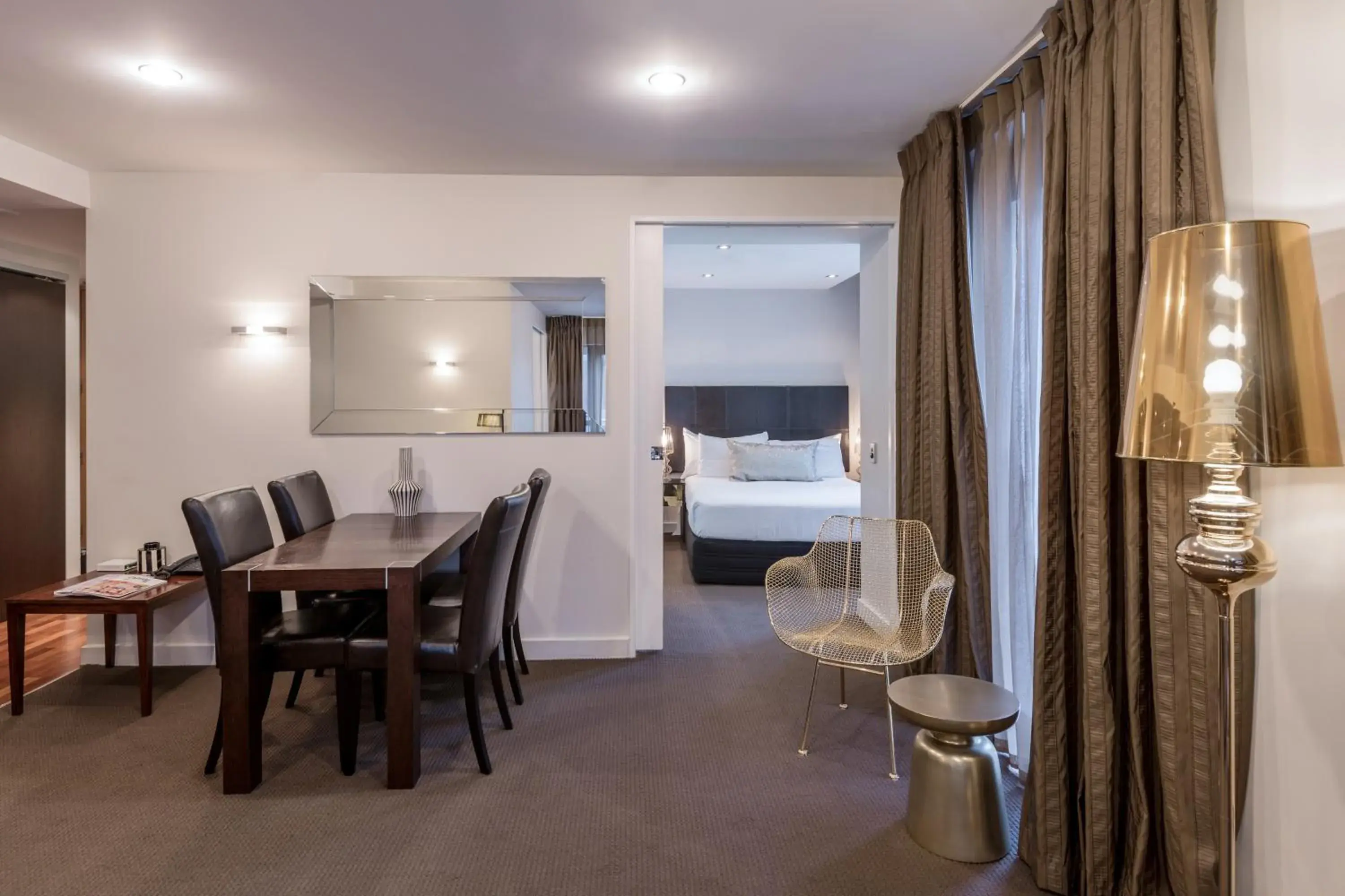 Dining area, Bed in Museum Apartment Hotel, Independent Collection by EVT Dining area, Bed in Museum Apartment Hotel, Independent Collection by EVT