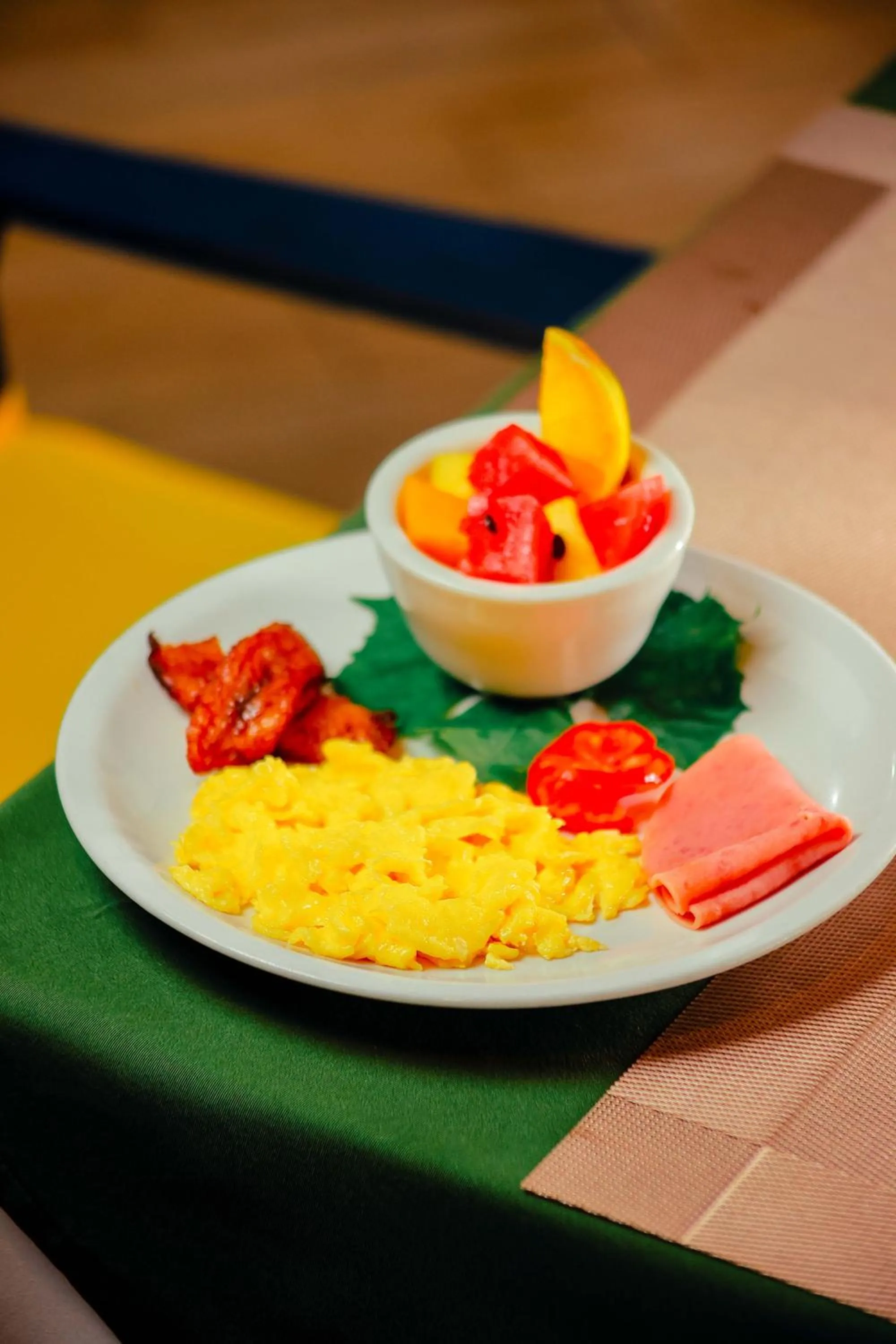 Breakfast in Hotel Peten