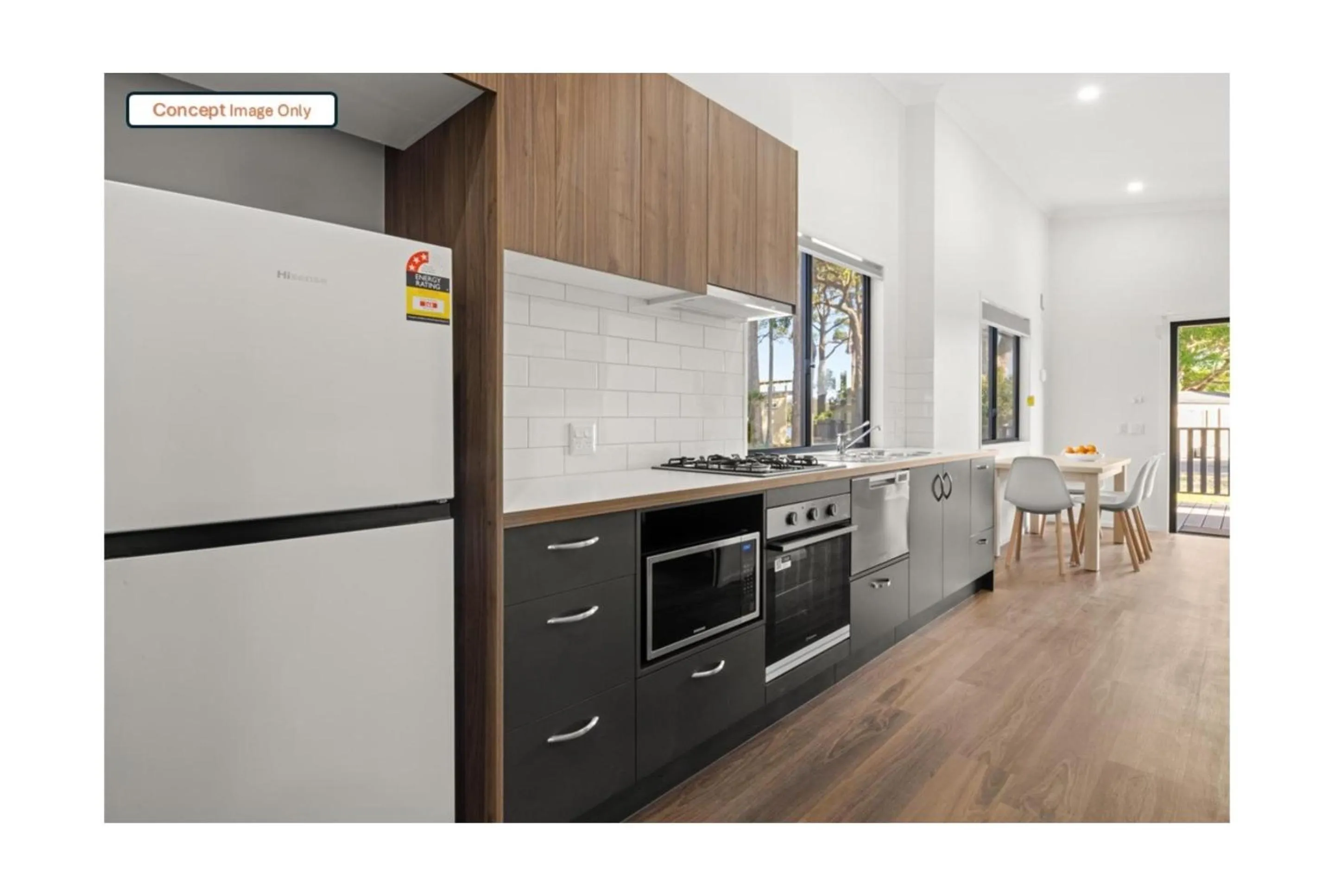 Kitchen or kitchenette in Discovery Parks - Clare