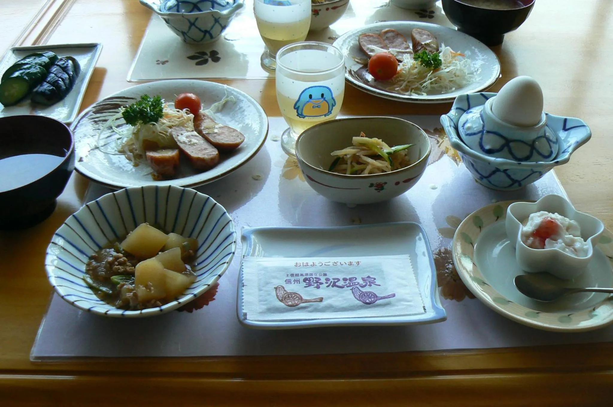 Breakfast in Fureai No Yado Yasuragi