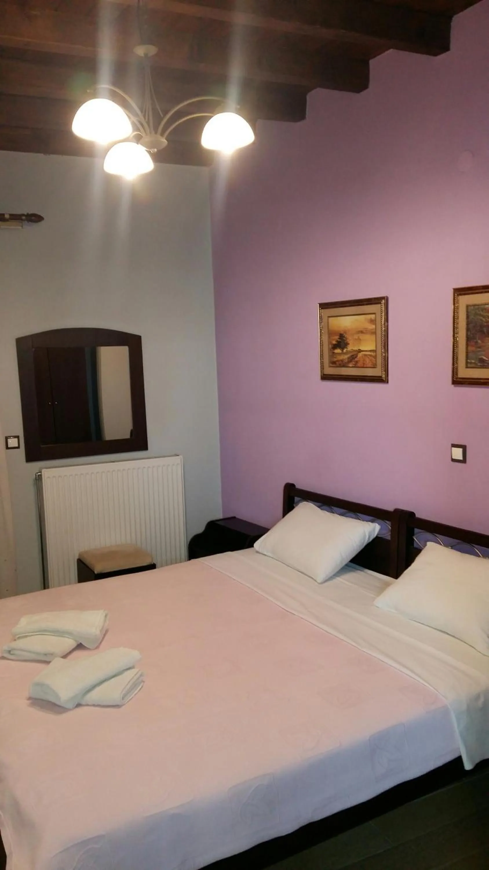 Bed in Guesthouse Oneiro