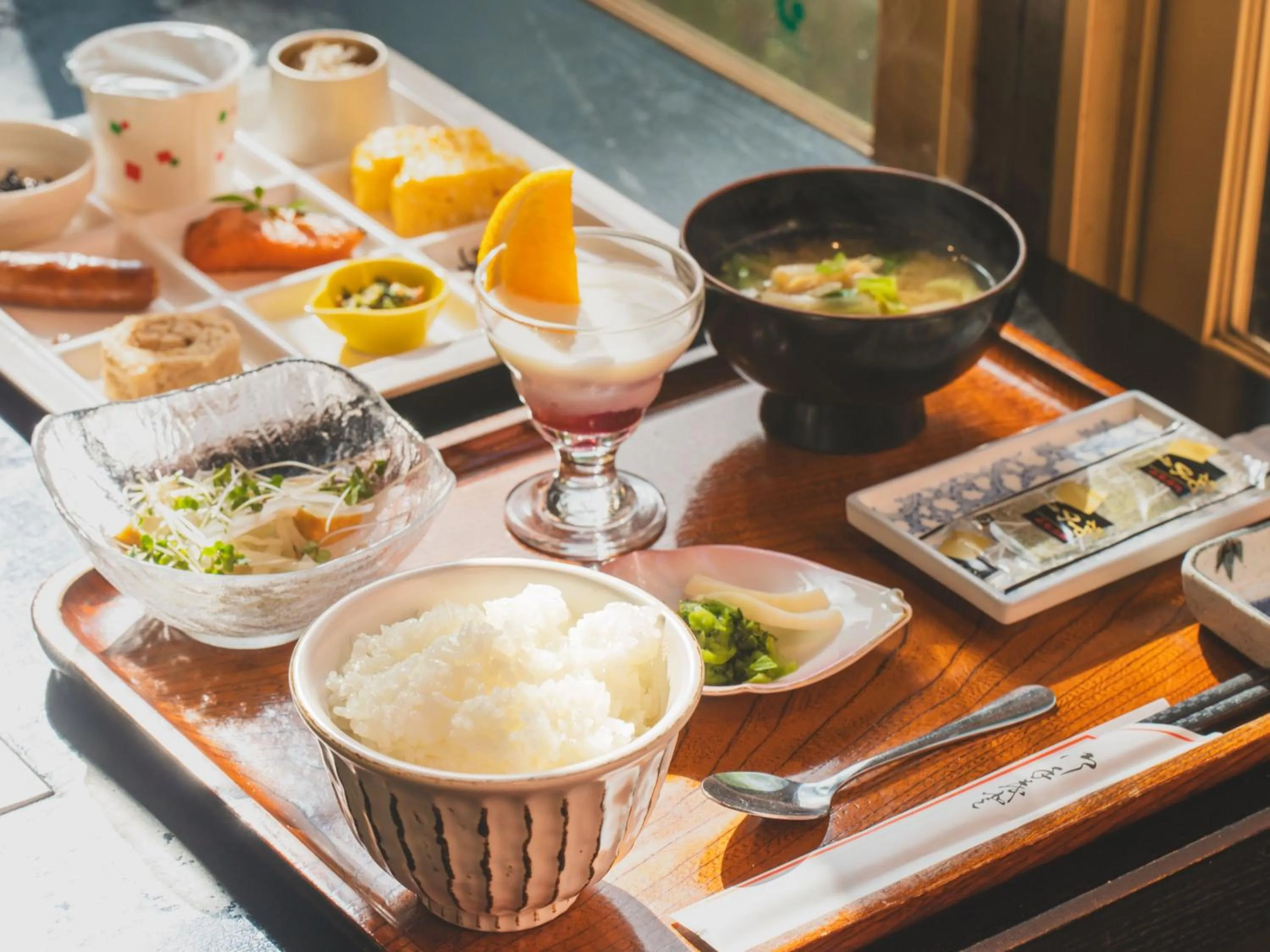 Food and drinks in Okunikko Konishi Hotel