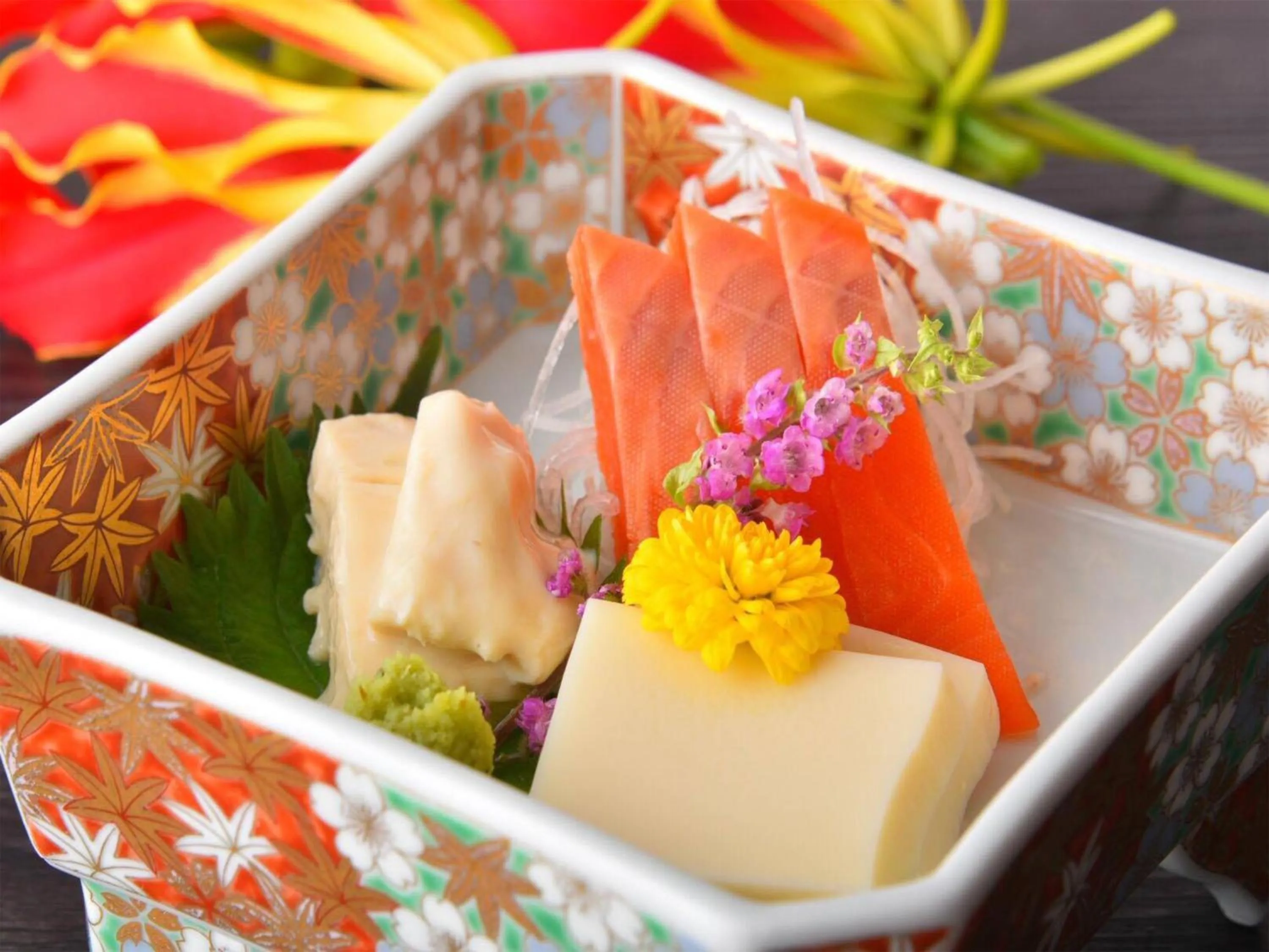 Food in Okunikko Konishi Hotel