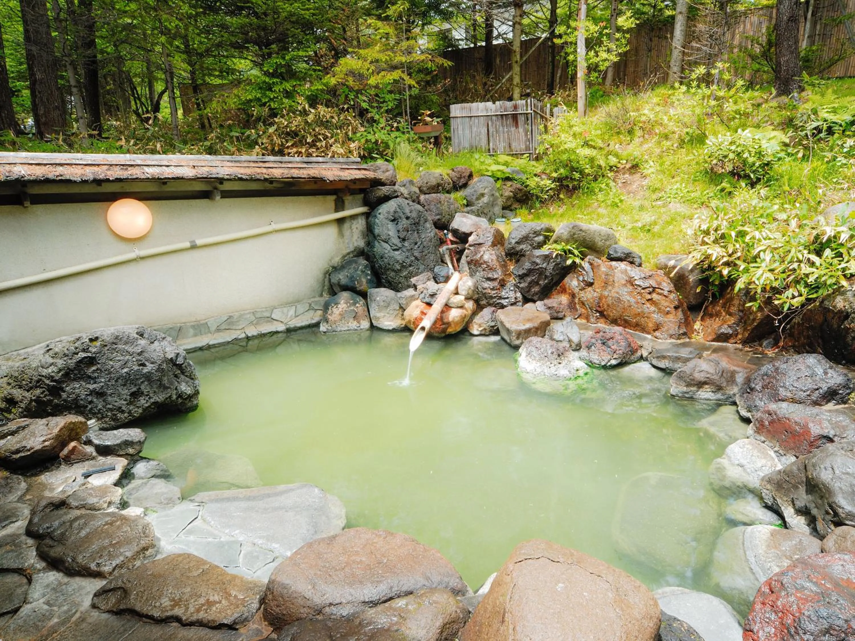 Hot Spring Bath in Okunikko Konishi Hotel