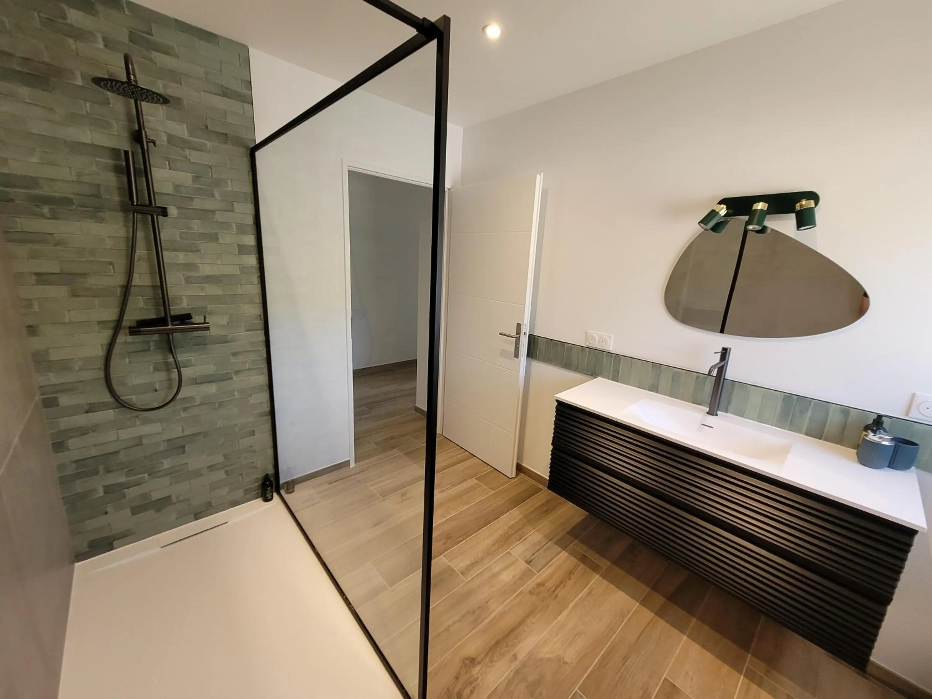 Bathroom in la bastide de l'adrech