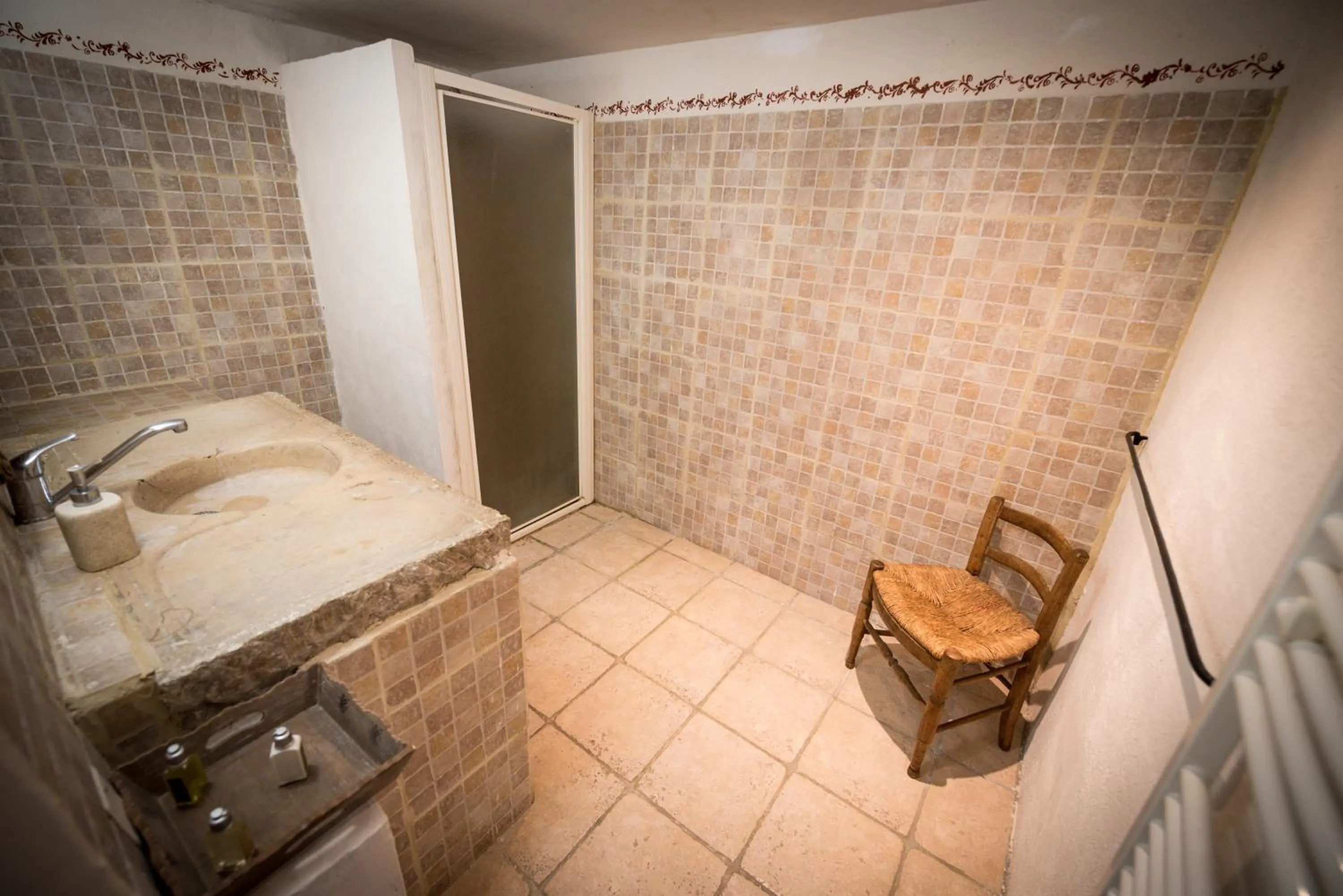 Bathroom in la bastide de l'adrech