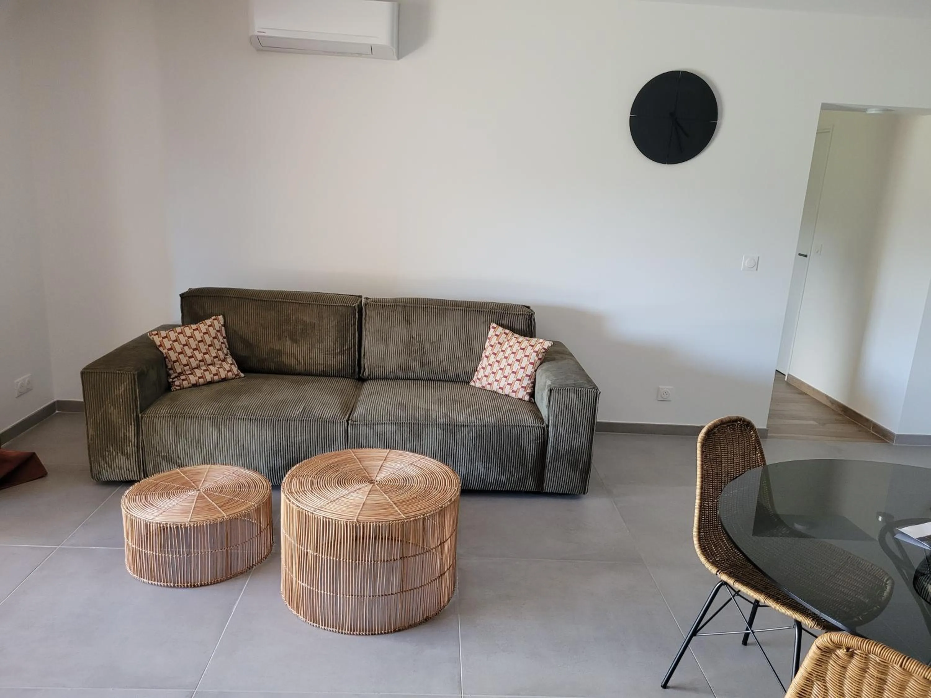 Living room in la bastide de l'adrech