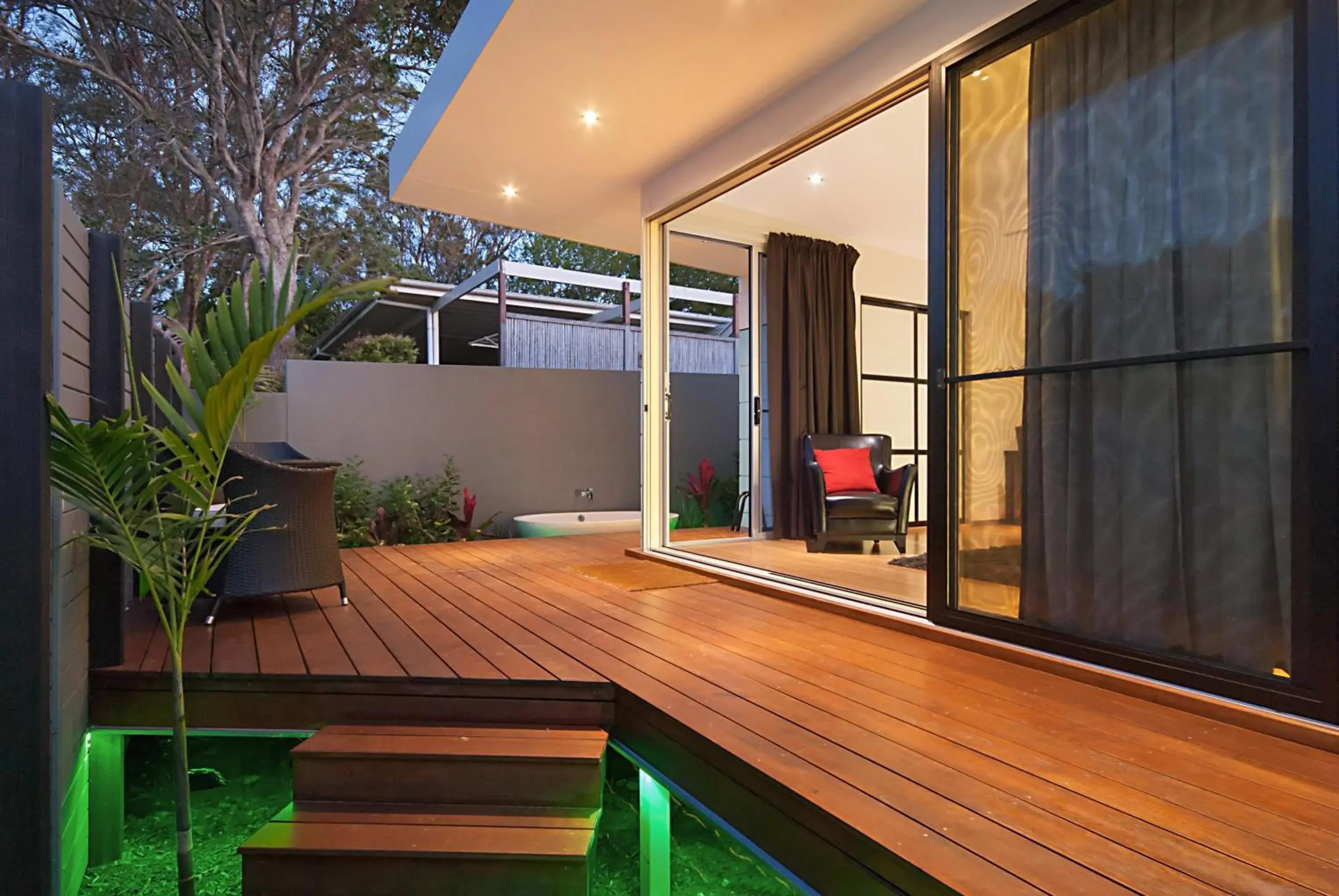 Balcony/Terrace, Swimming Pool in Cavvanbah - Byron Bay