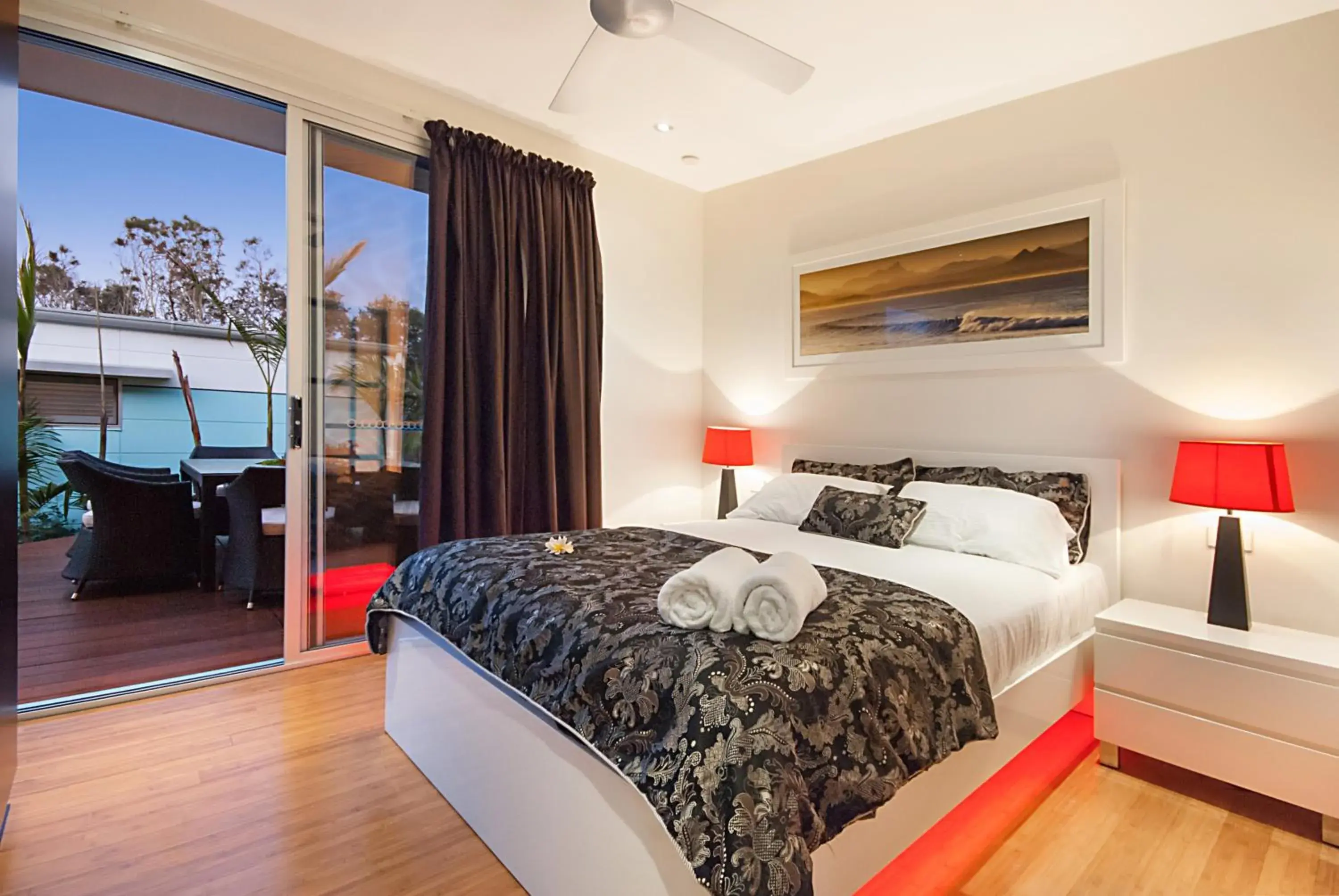 Bedroom, Bed in Cavvanbah - Byron Bay