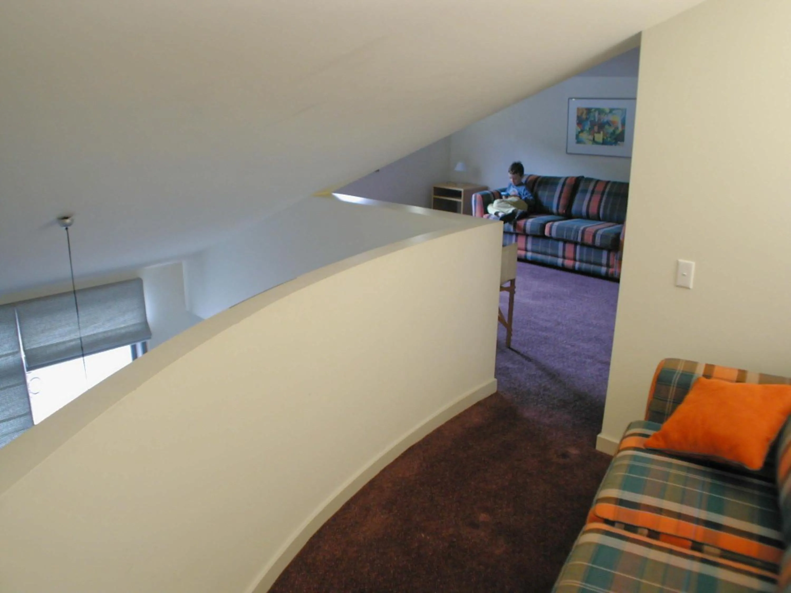 Bed in Squatters Run Apartments