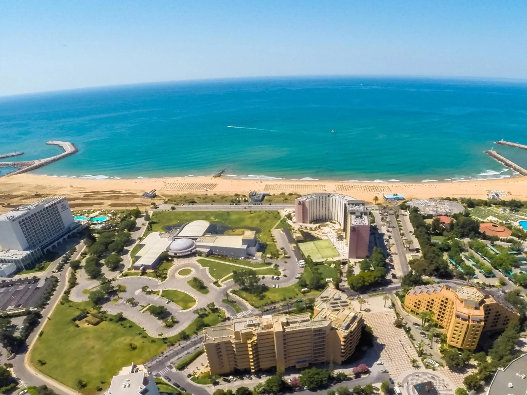 Bird's eye view in Dom Pedro Portobelo