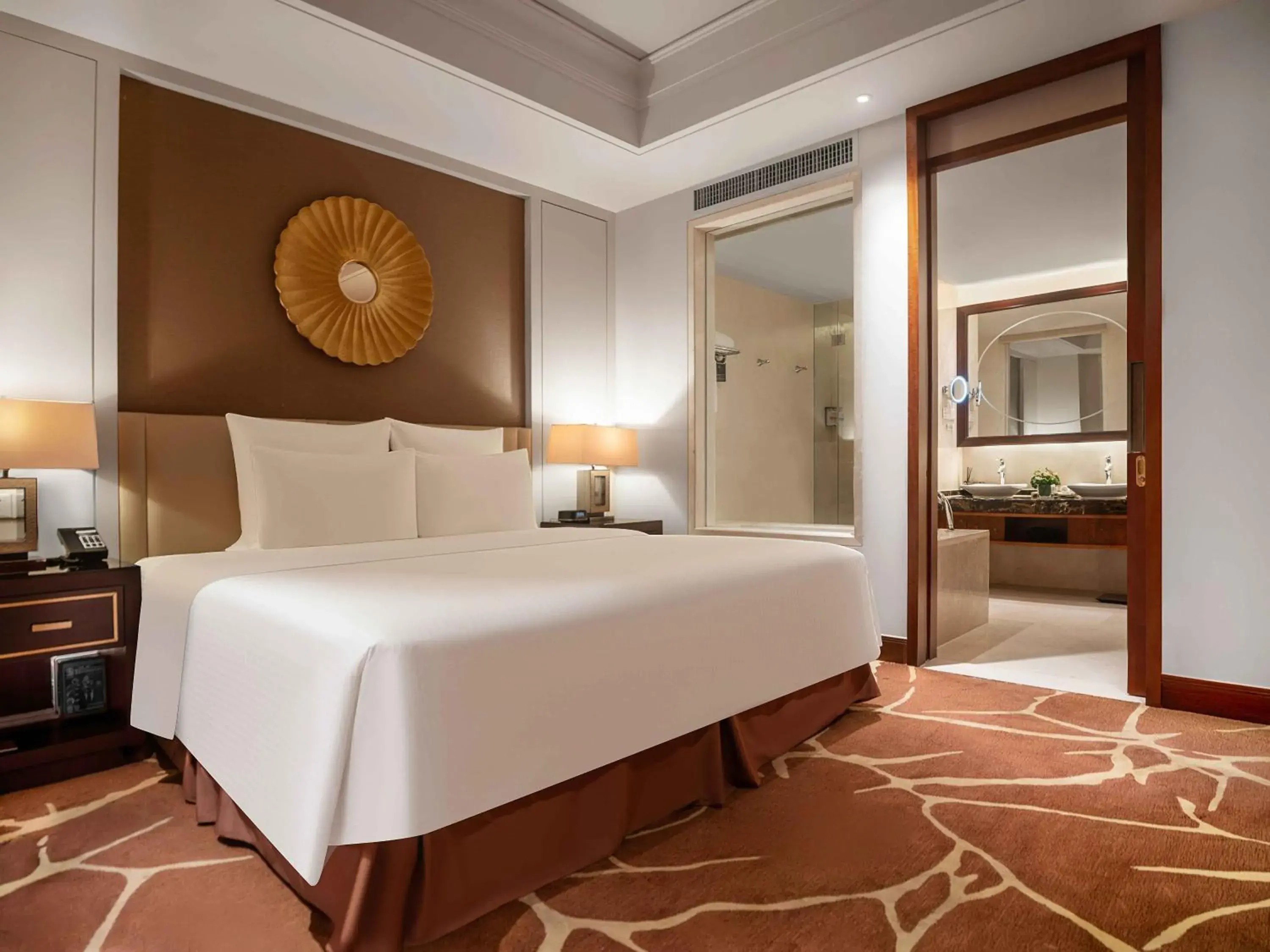 Bed in Pullman Haikou Bed in Pullman Haikou