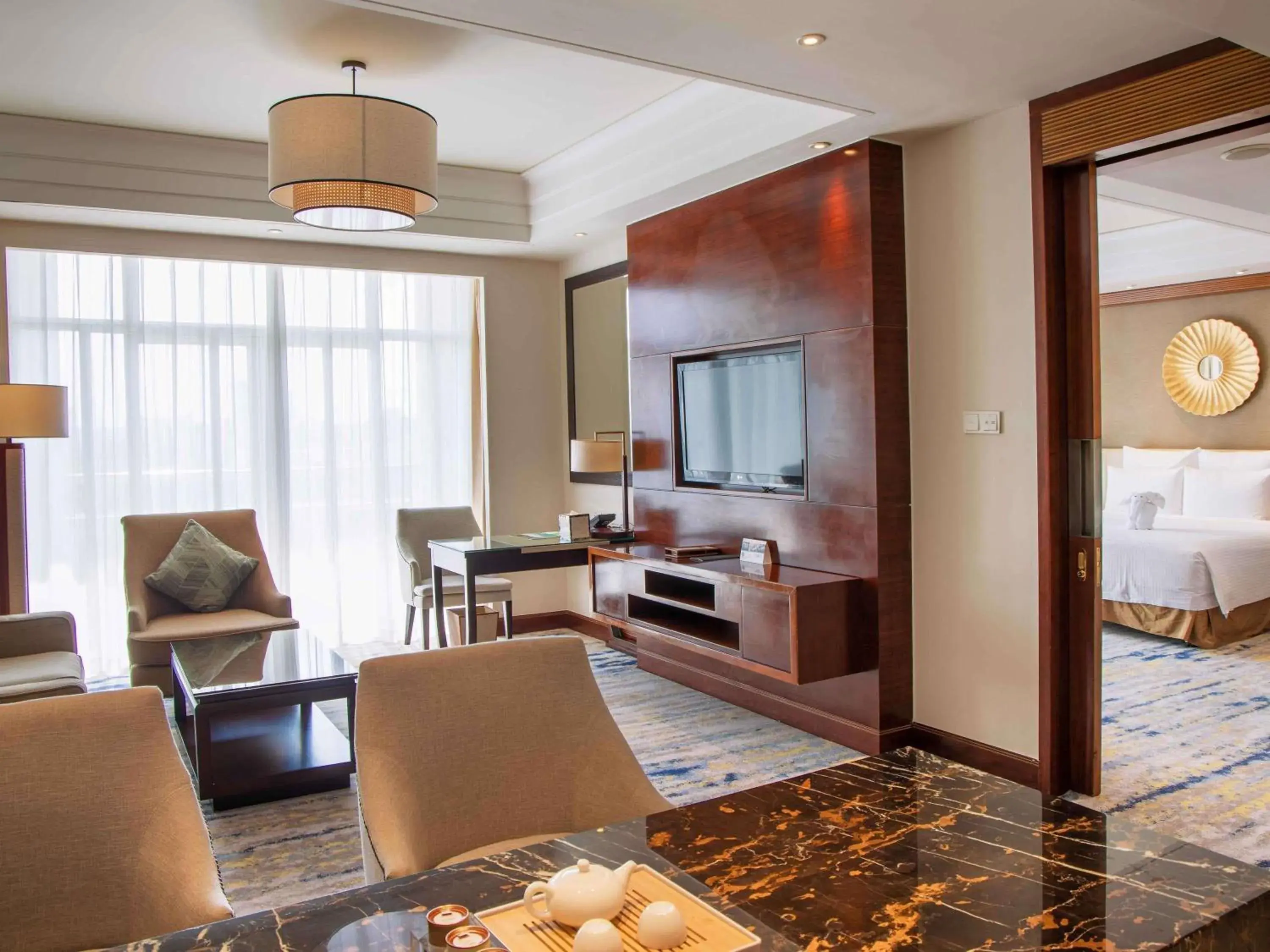 Bedroom in Pullman Haikou Bedroom in Pullman Haikou