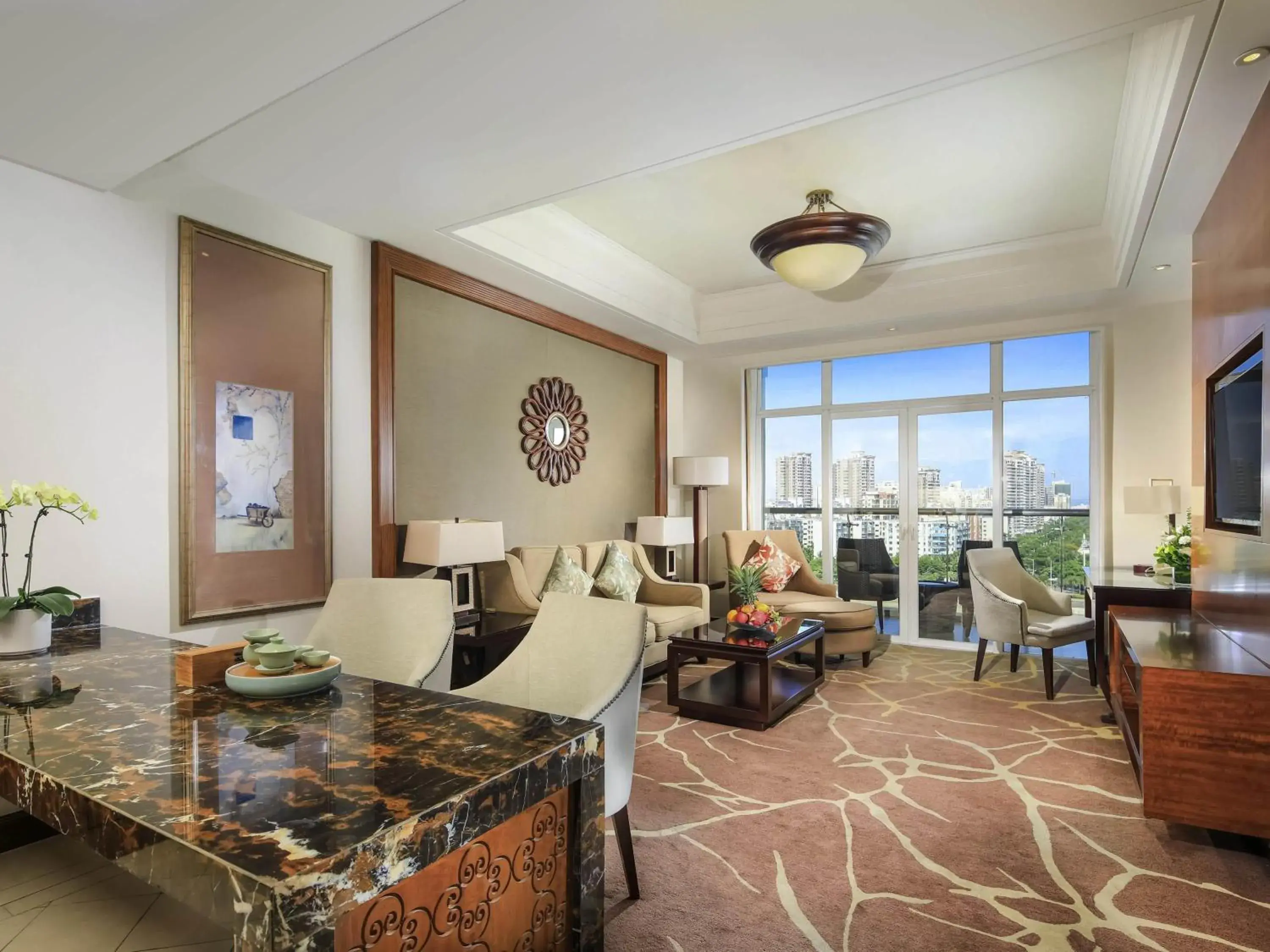 Bedroom in Pullman Haikou Bedroom in Pullman Haikou