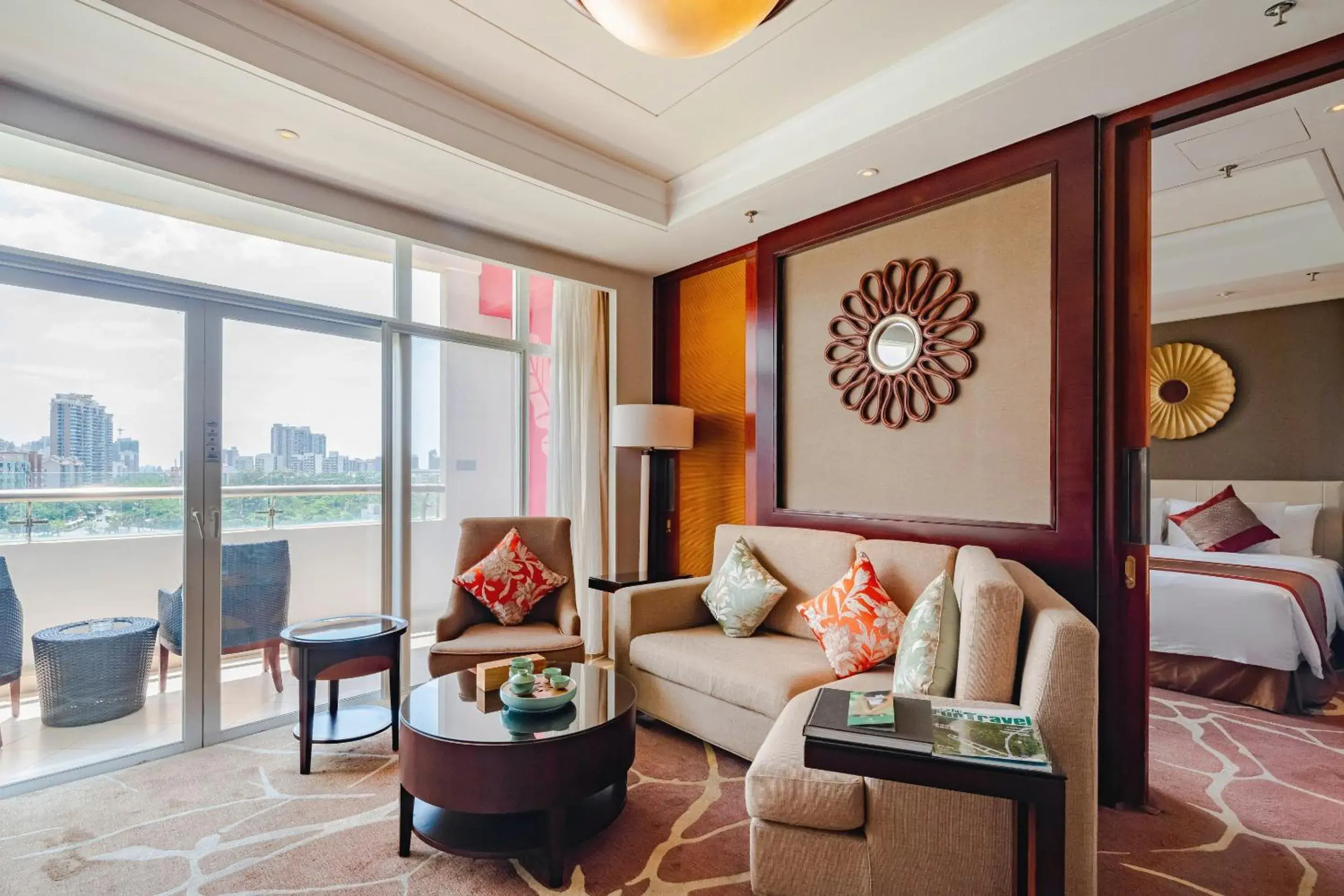Living room in Pullman Haikou Living room in Pullman Haikou