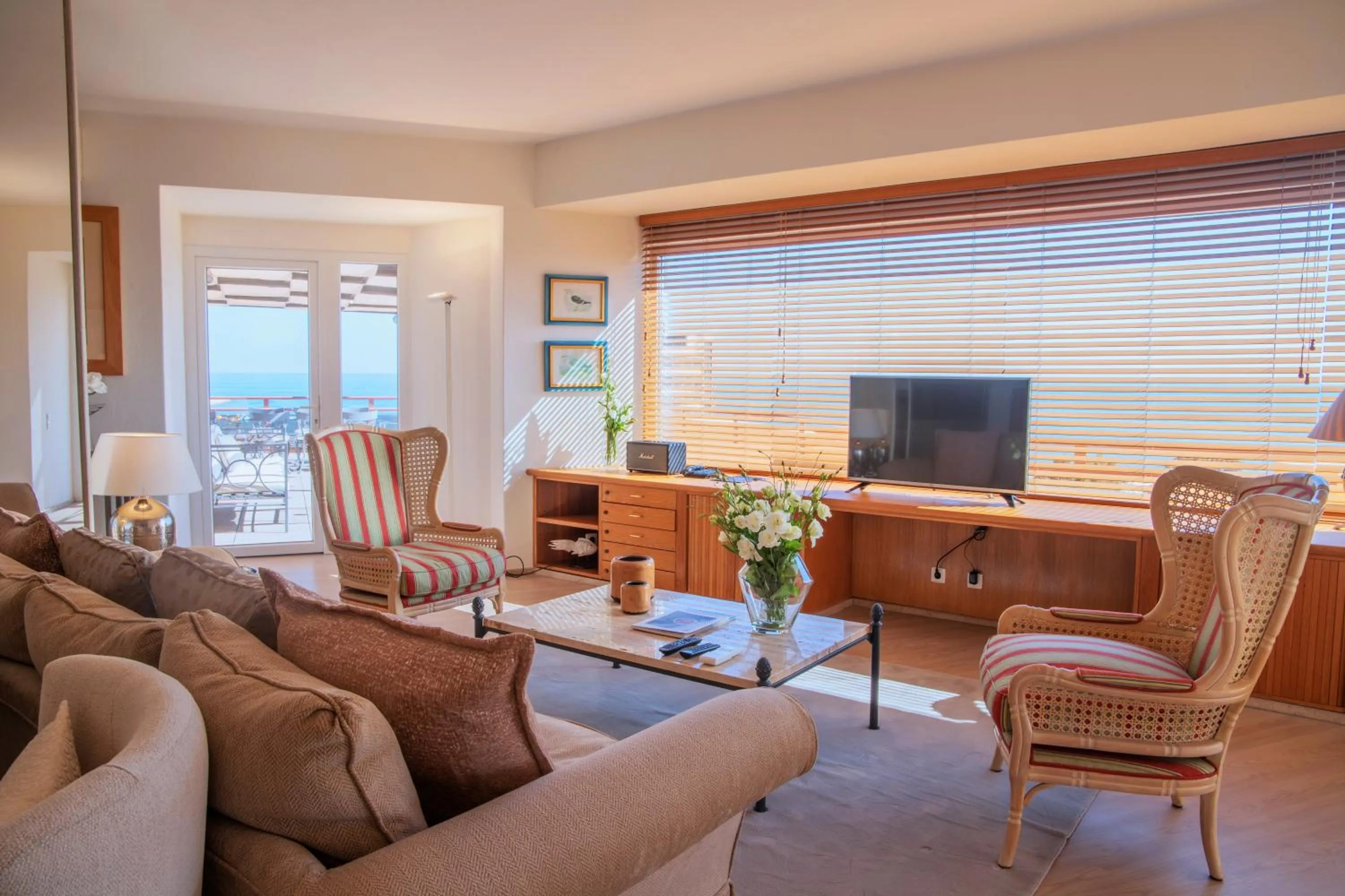 Living room in Dom Pedro Marina