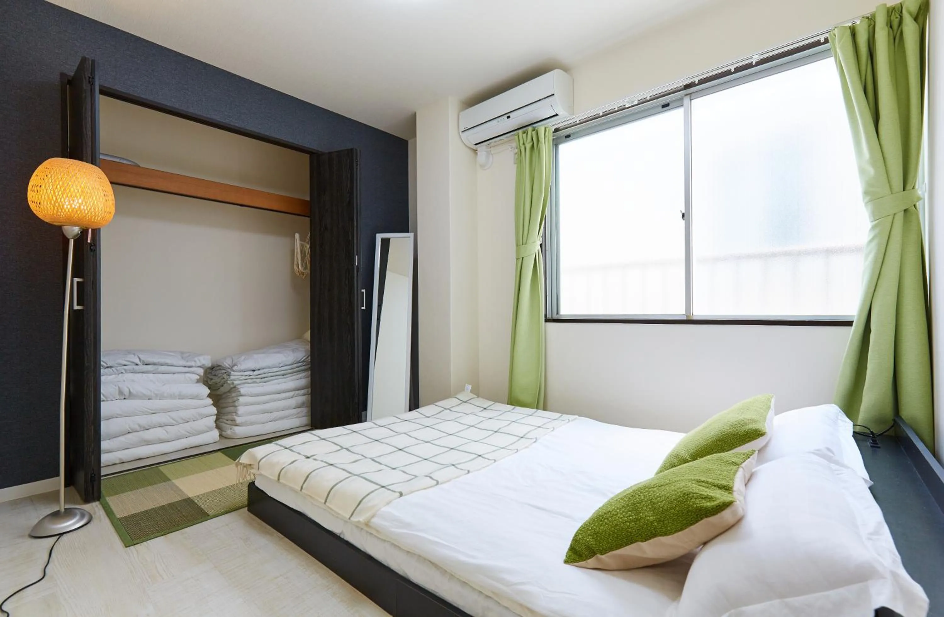 Bed in H-Nishikamata ColorBee House