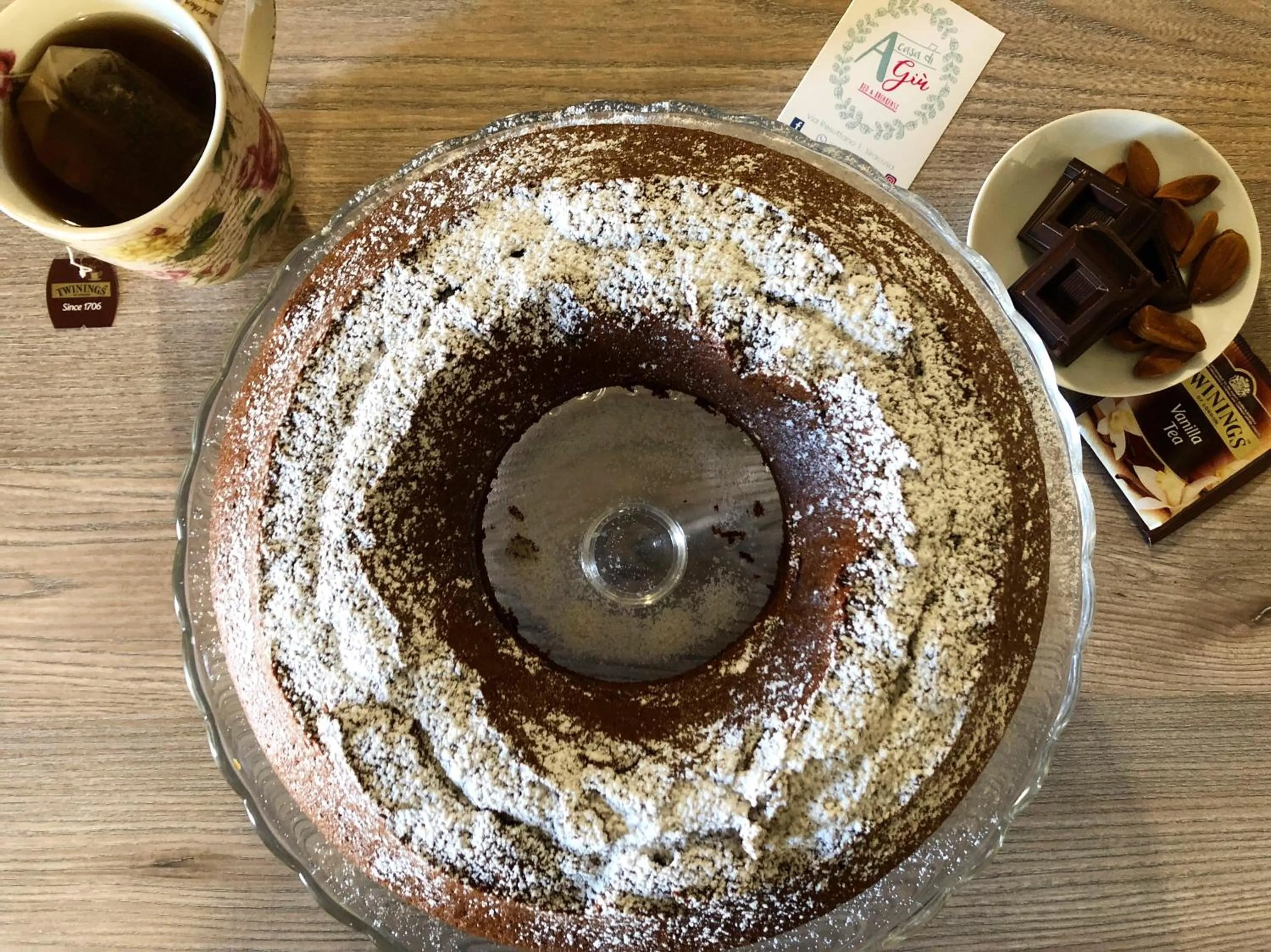 Italian breakfast in A Casa di Giù B&B