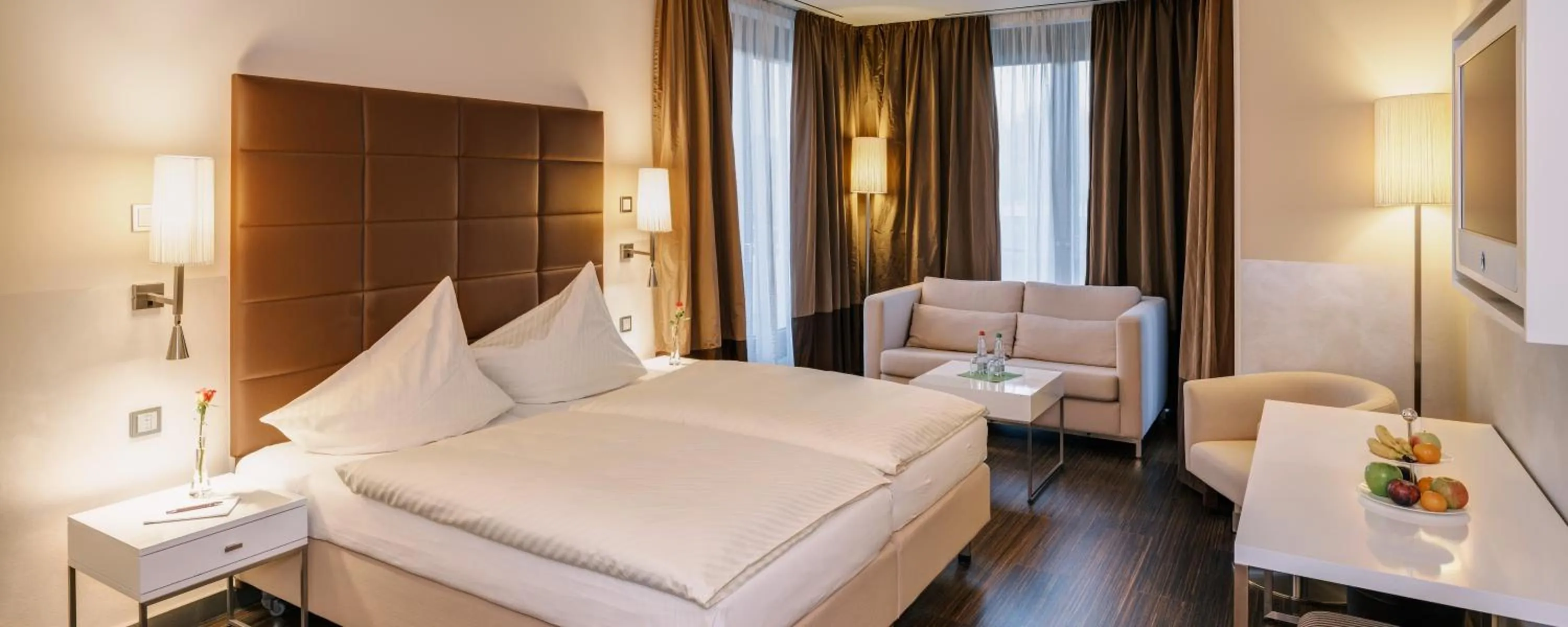 Bedroom, Bed in Hotel Eberhards am Wasser