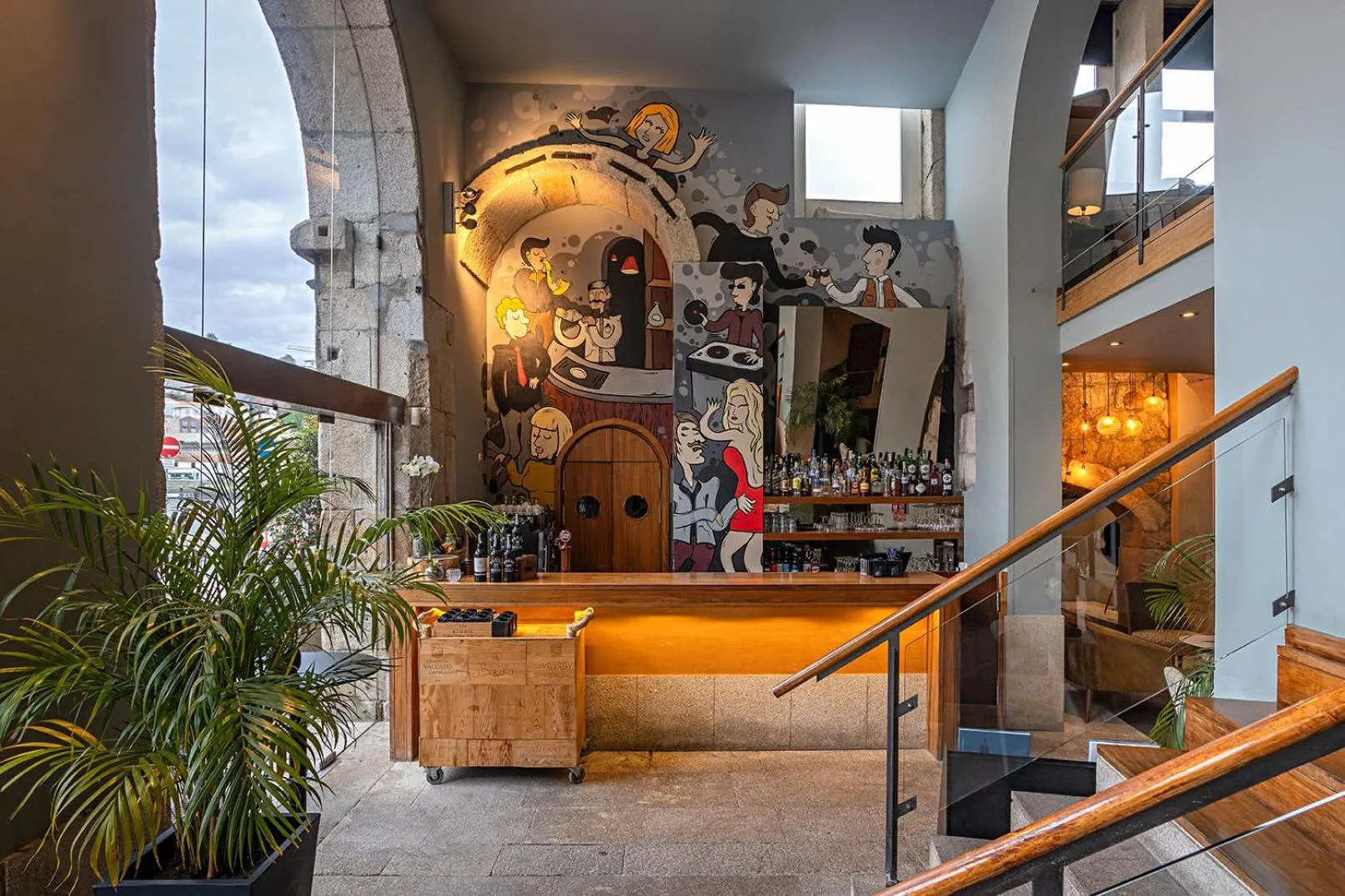 Lounge or bar in Pestana Vintage Porto Hotel & World Heritage Site