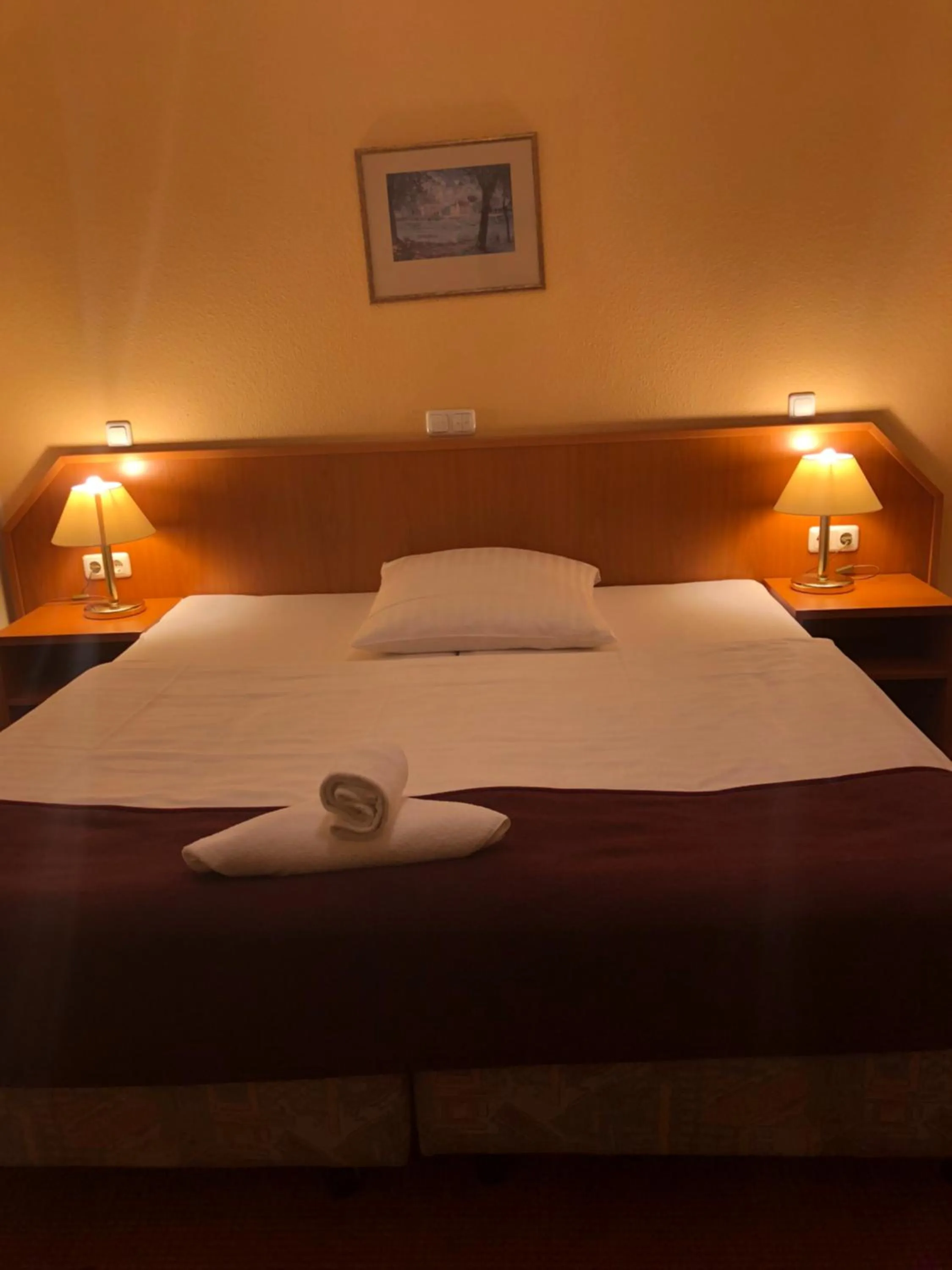 Bed in Hotel La Musica