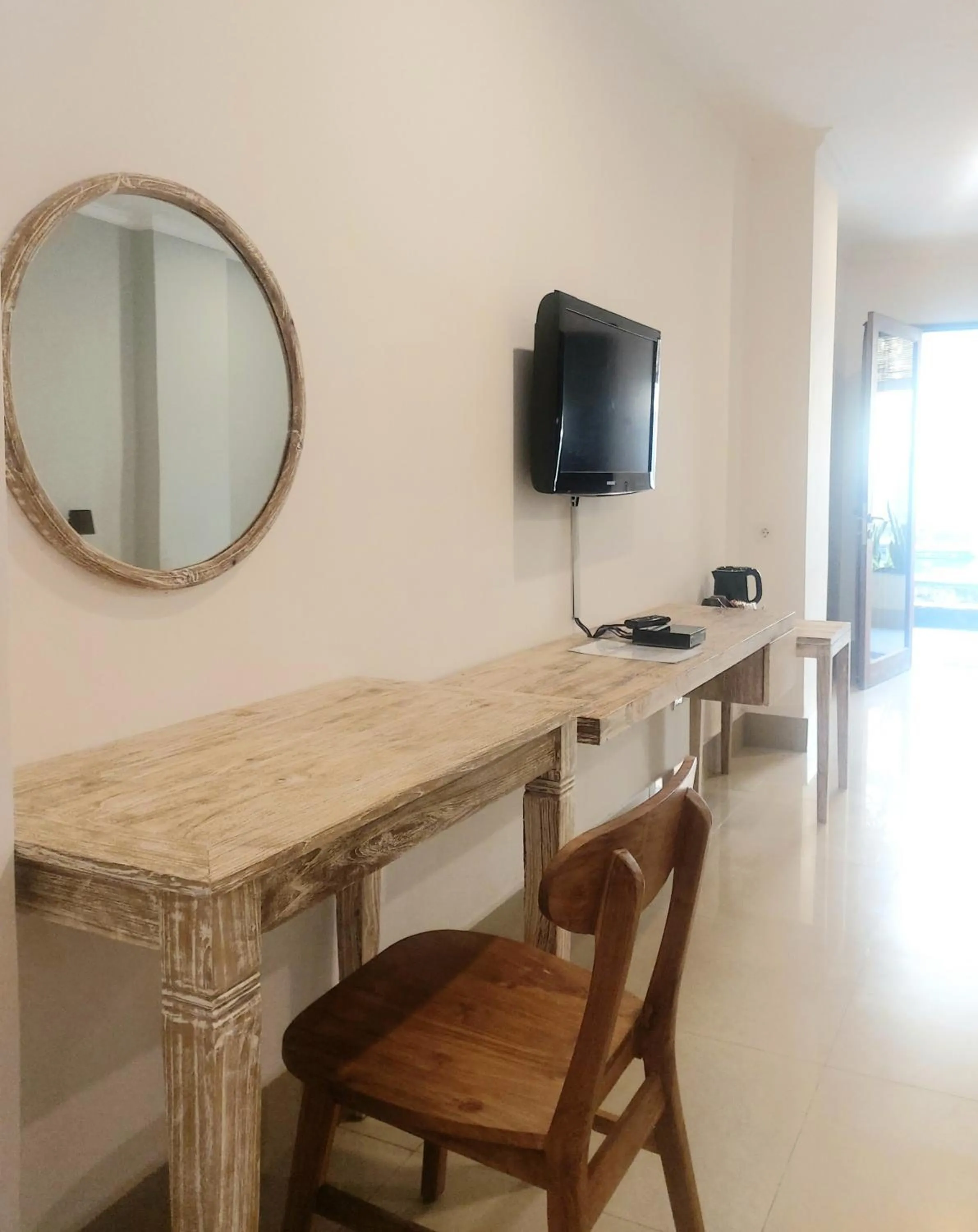 Bedroom in Radha Bali Hotel