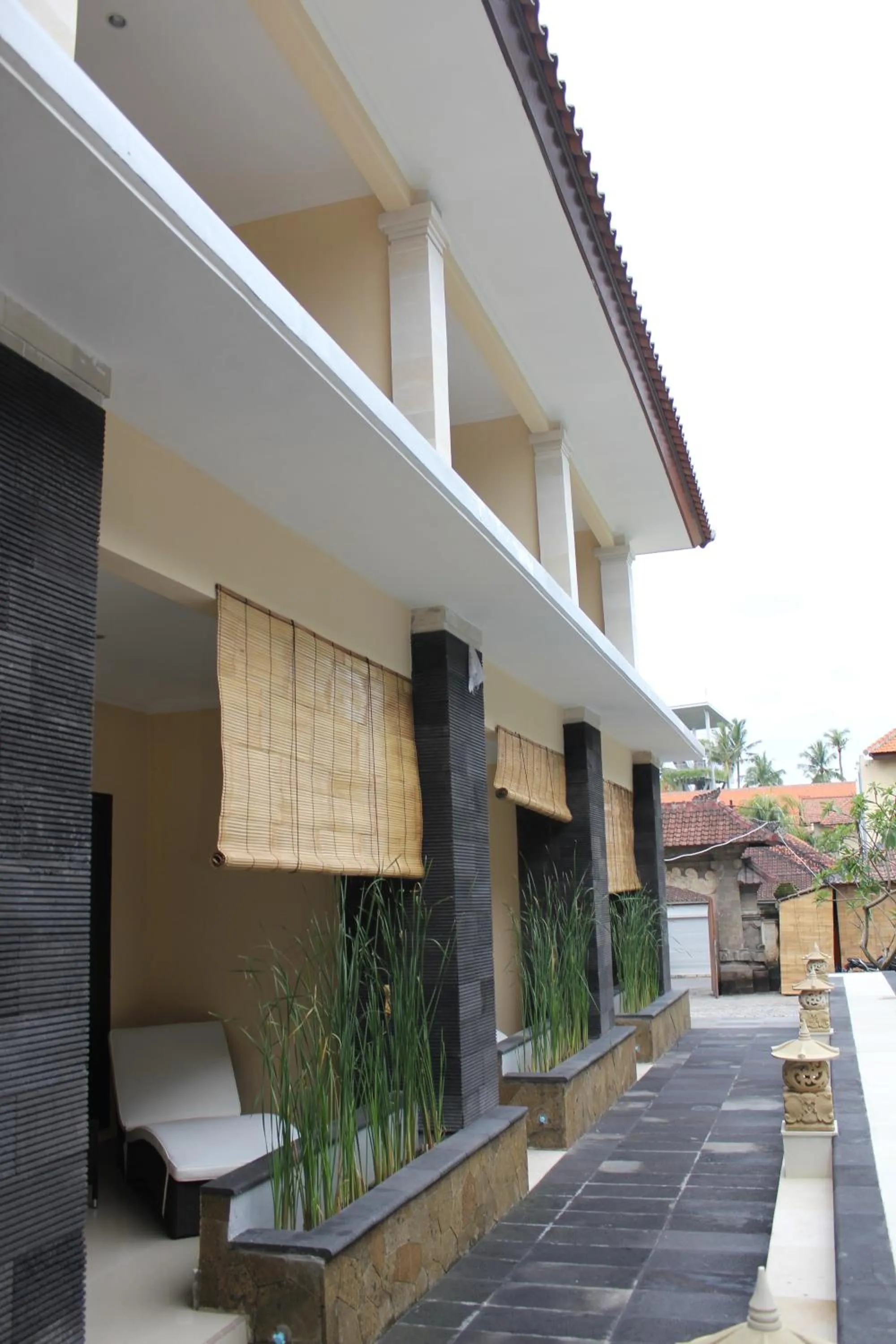 Facade/entrance in Radha Bali Hotel