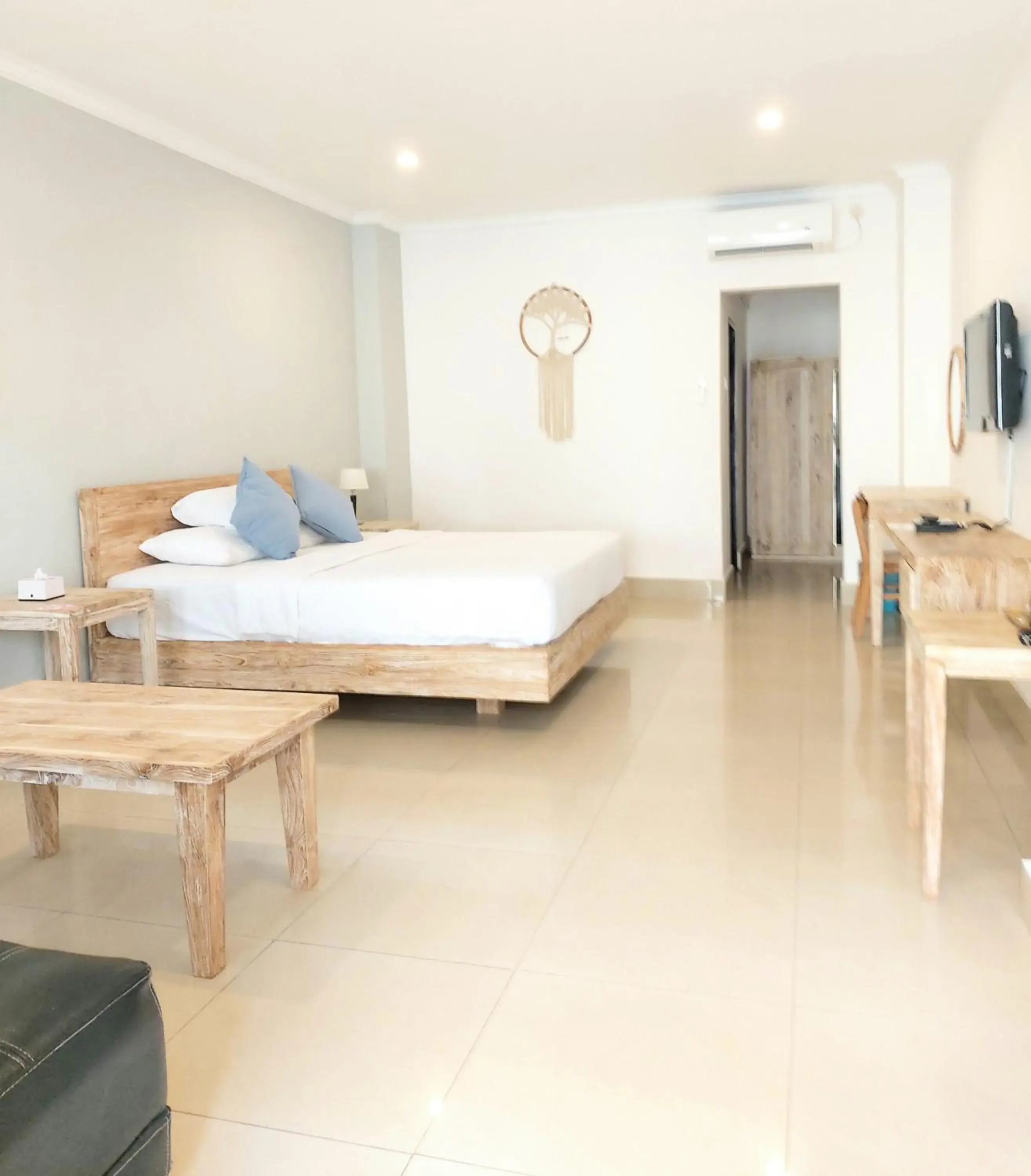 Bedroom, Bed in Radha Bali Hotel Bedroom, Bed in Radha Bali Hotel