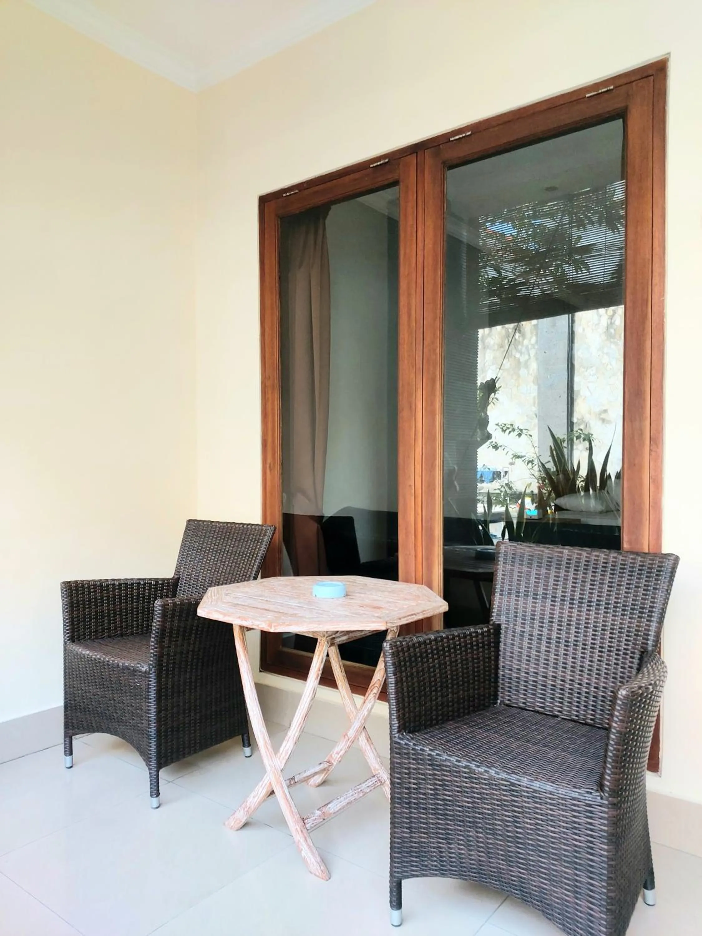 Balcony/Terrace in Radha Bali Hotel