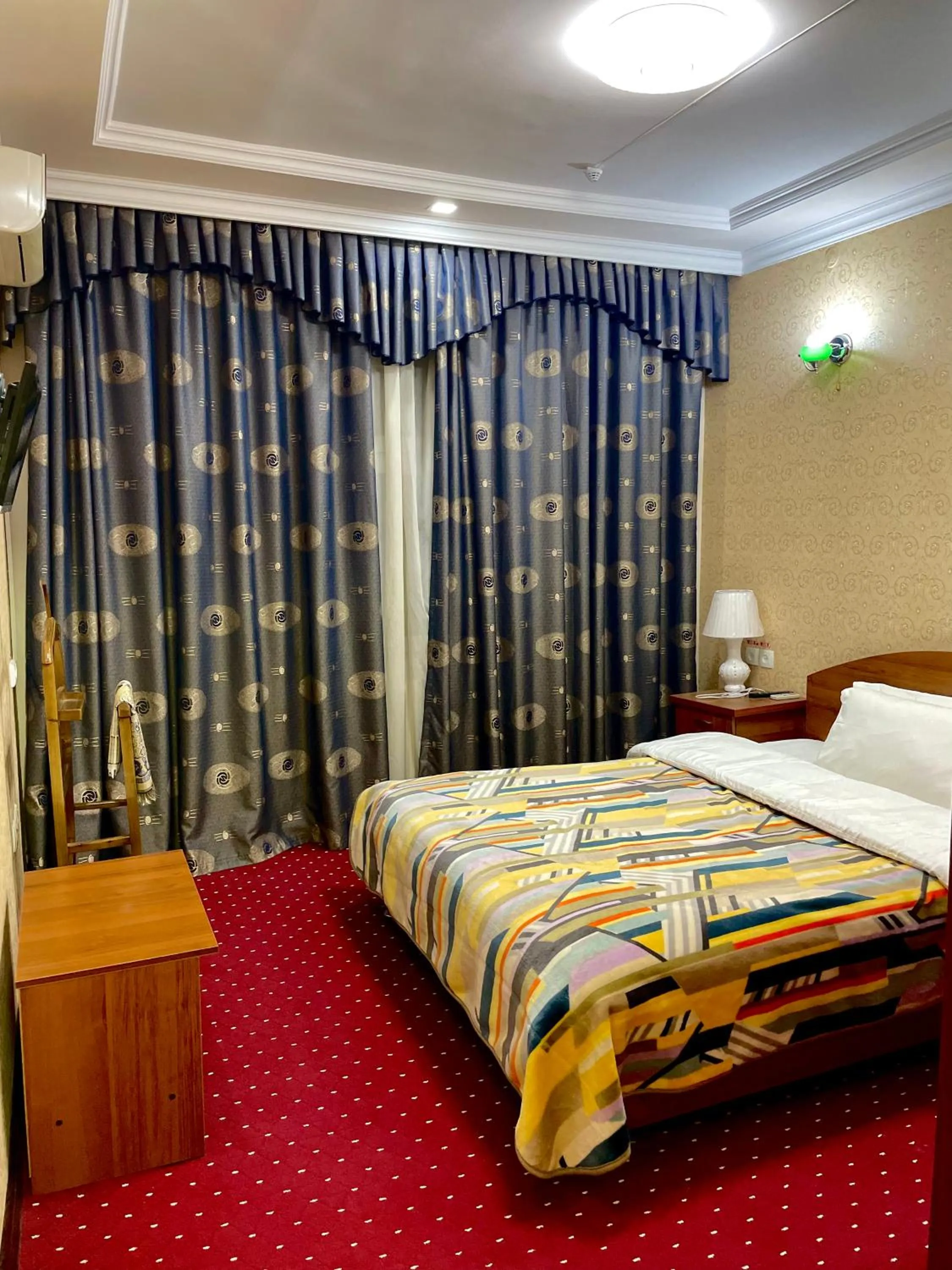 Bed in Asson Hotel Termez