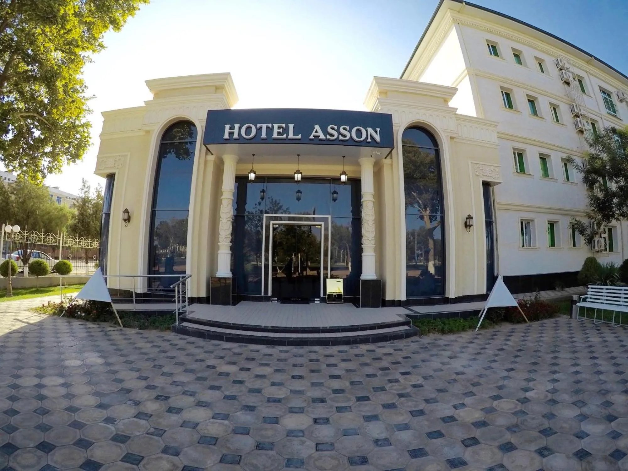 Facade/entrance in Asson Hotel Termez