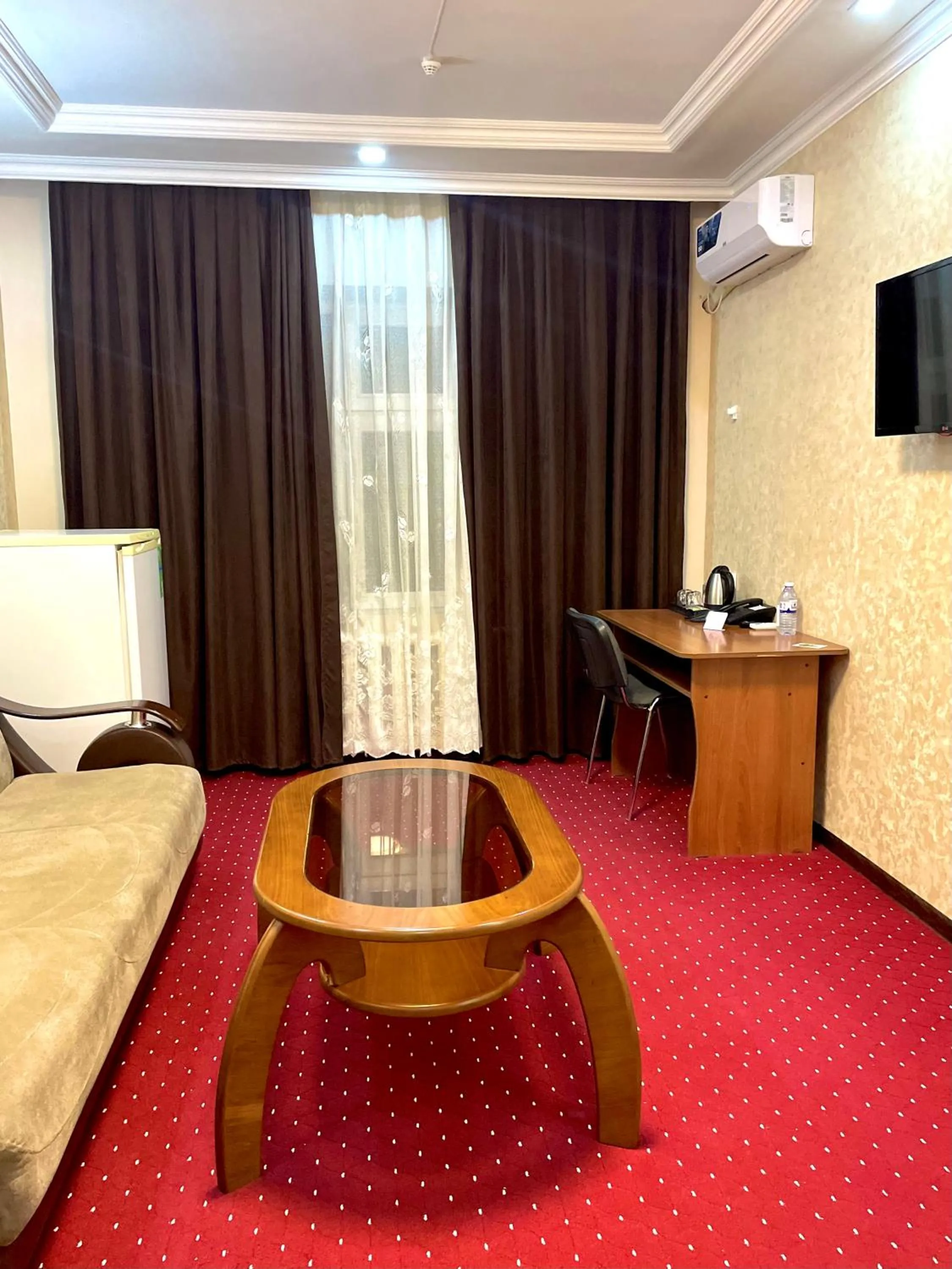 Bed in Asson Hotel Termez