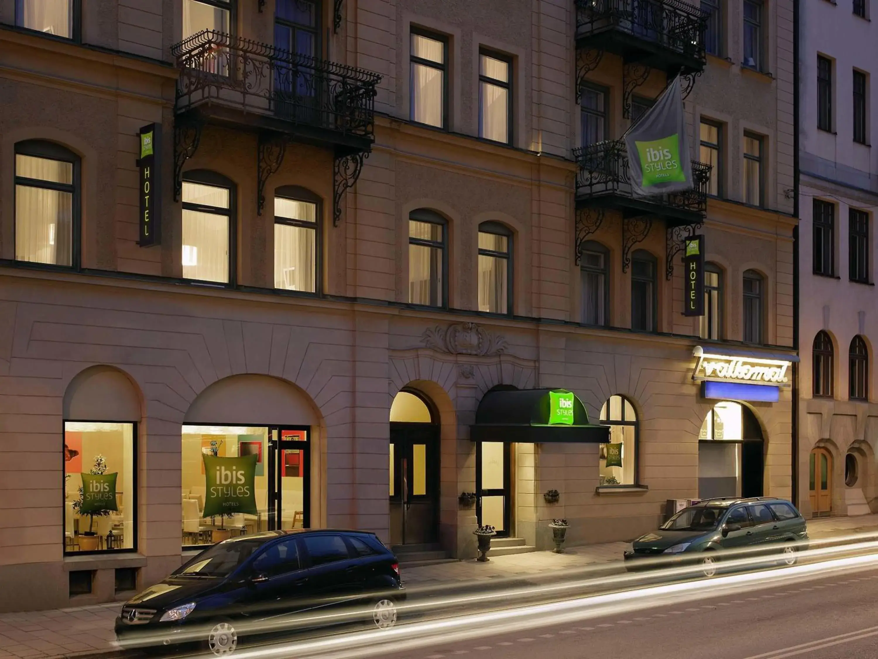 Property building in Ibis Styles Stockholm Odenplan Property building in Ibis Styles Stockholm Odenplan