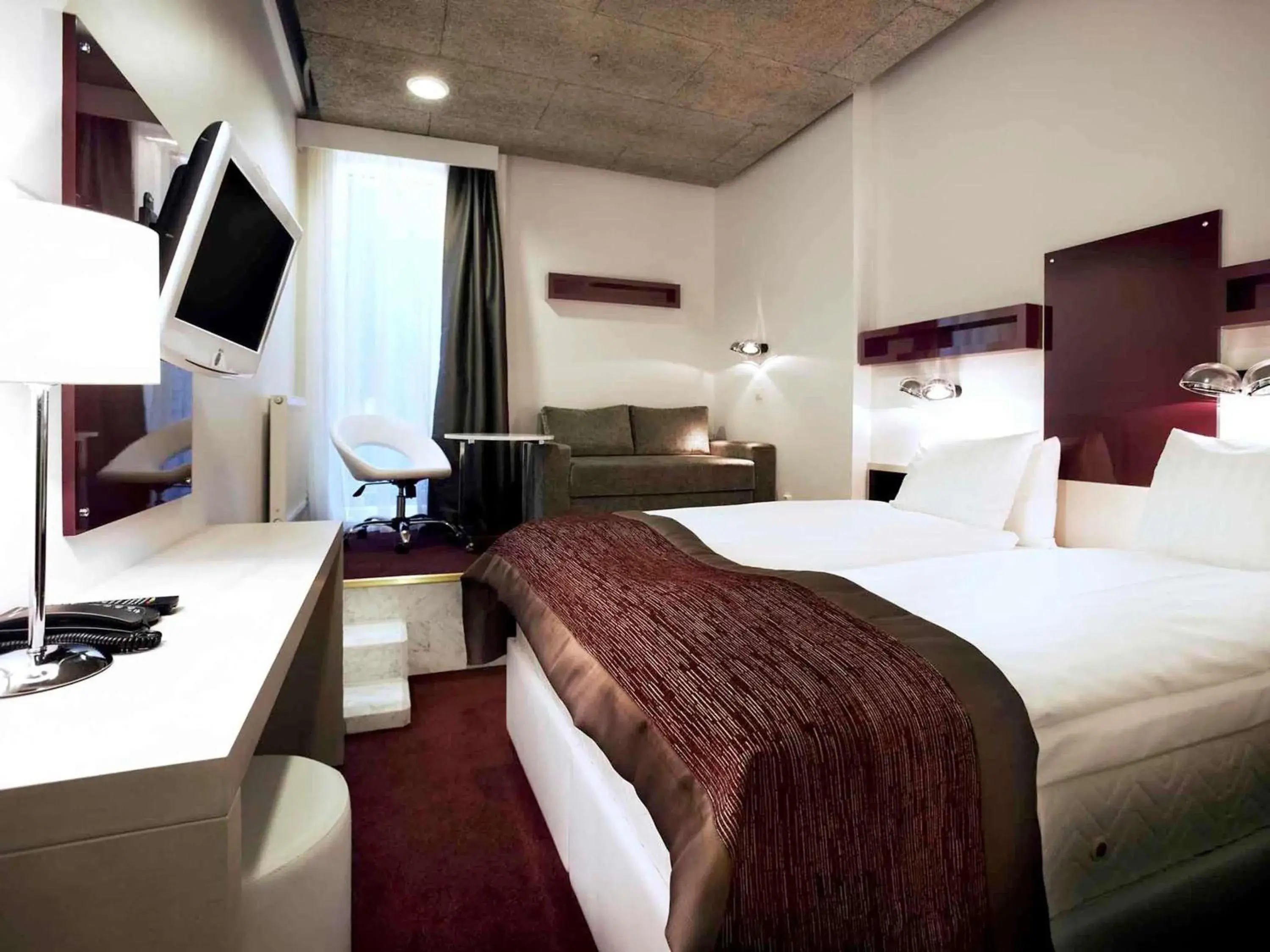 Bedroom, Bed in Ibis Styles Stockholm Odenplan Bedroom, Bed in Ibis Styles Stockholm Odenplan