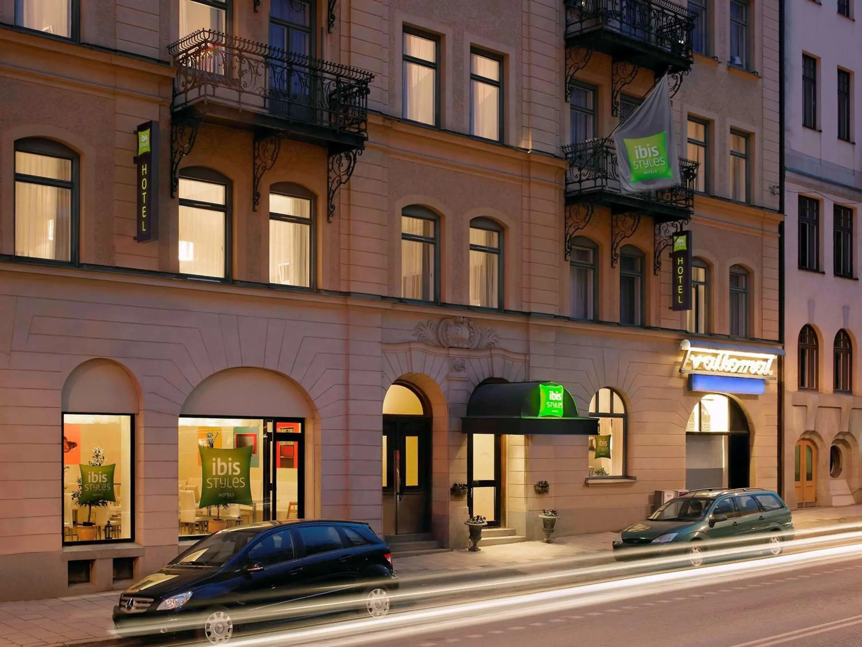 Property building in Ibis Styles Stockholm Odenplan Property building in Ibis Styles Stockholm Odenplan