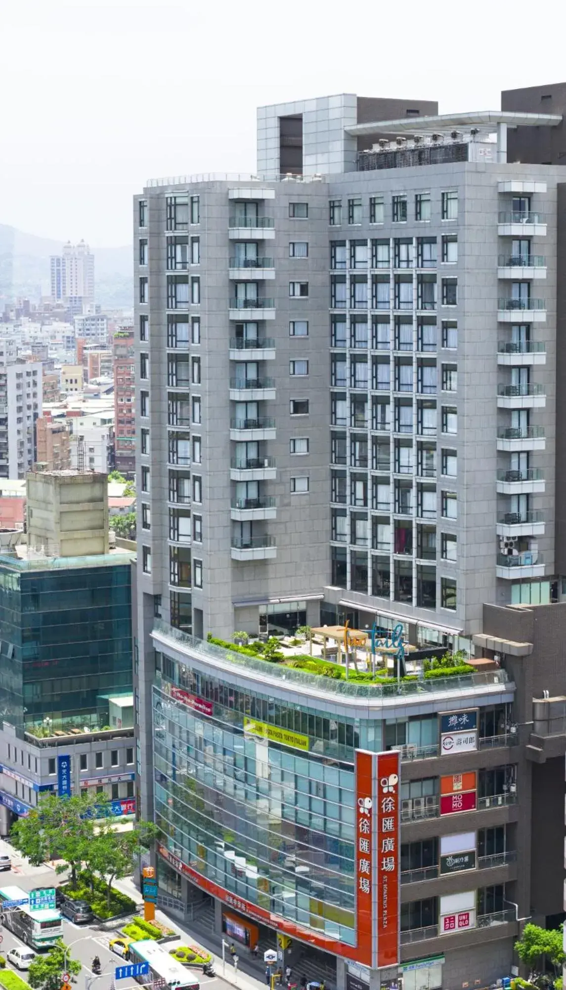 Property building in Two Tails Hotel Luzhou Property building in Two Tails Hotel Luzhou